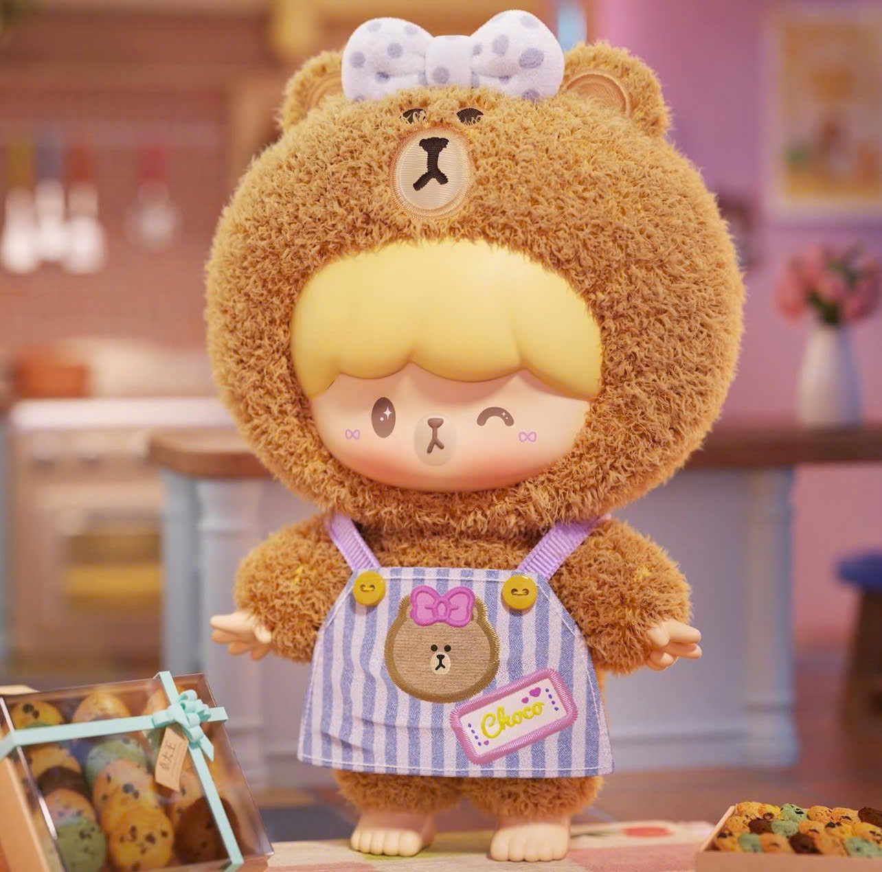 zZoton x Linefriends My Best Friends Plush Blind Box Series