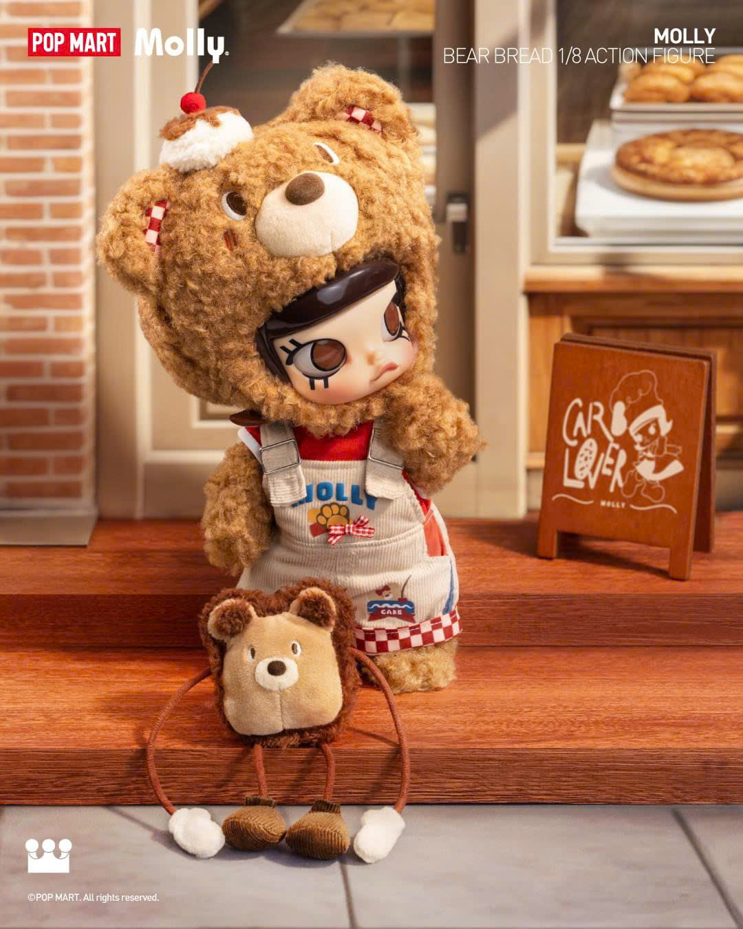 MOLLY Bear Bread 1/8 Action Figure