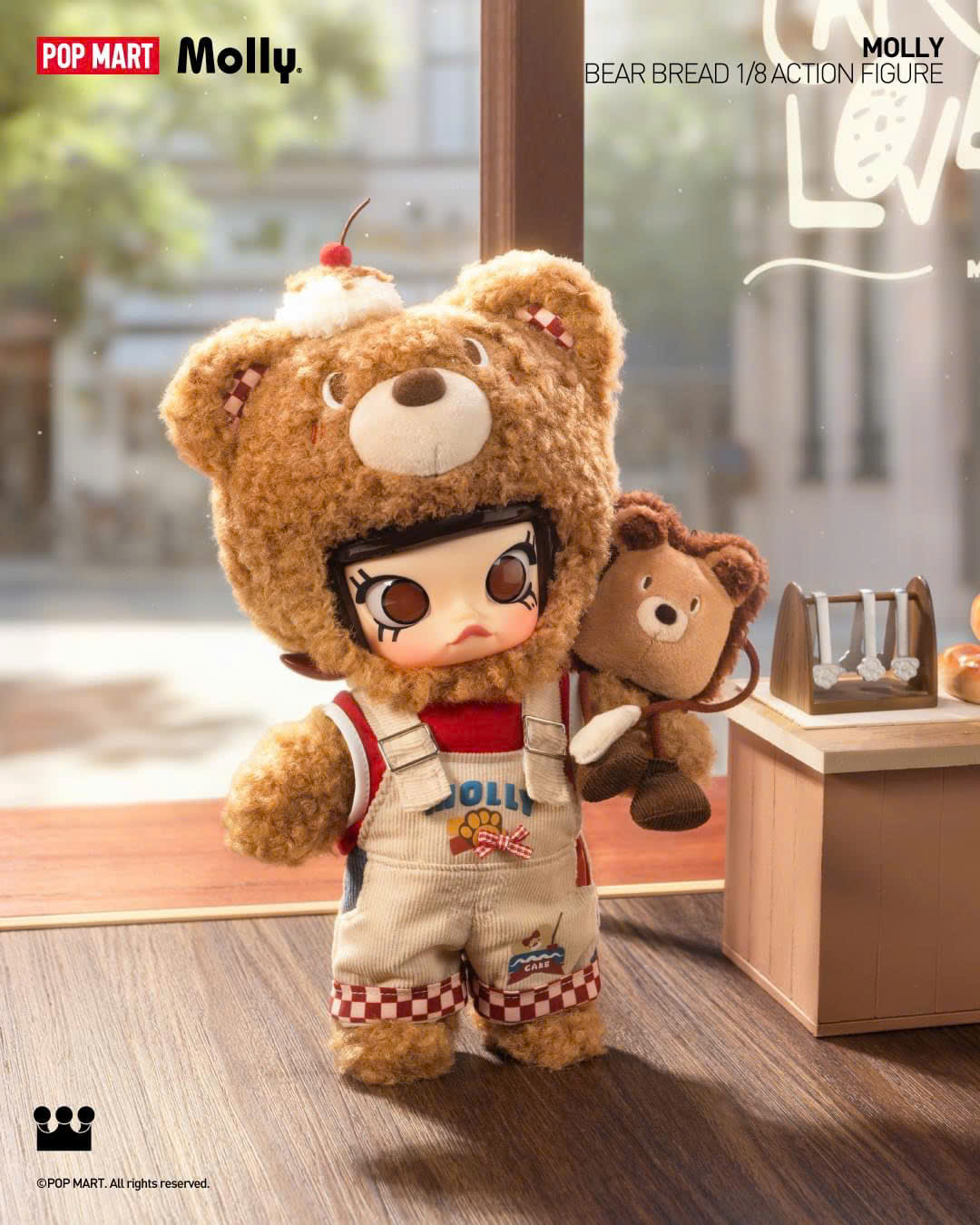 MOLLY Bear Bread 1/8 Action Figure
