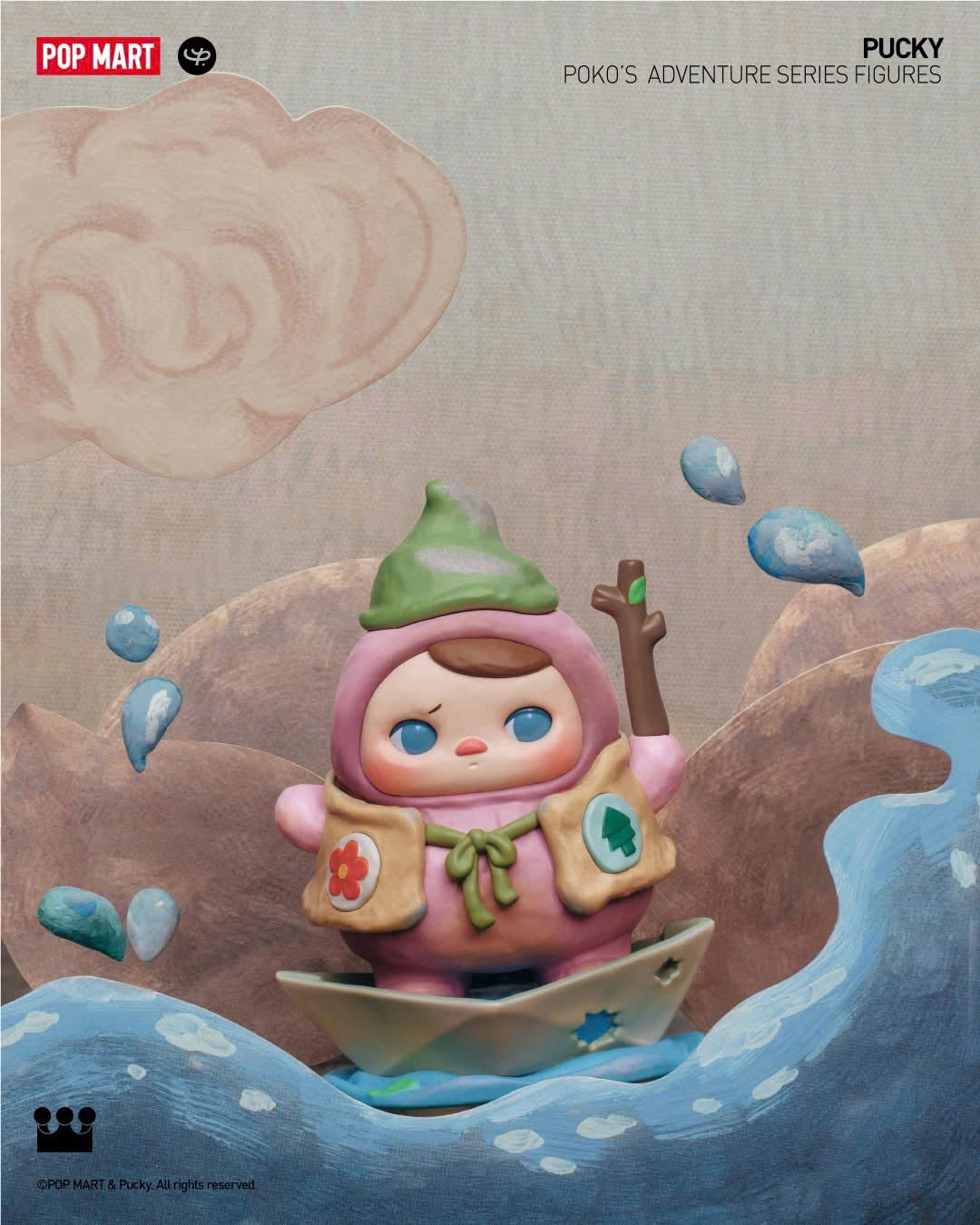 PUCKY Poko's Adventure Series Figure