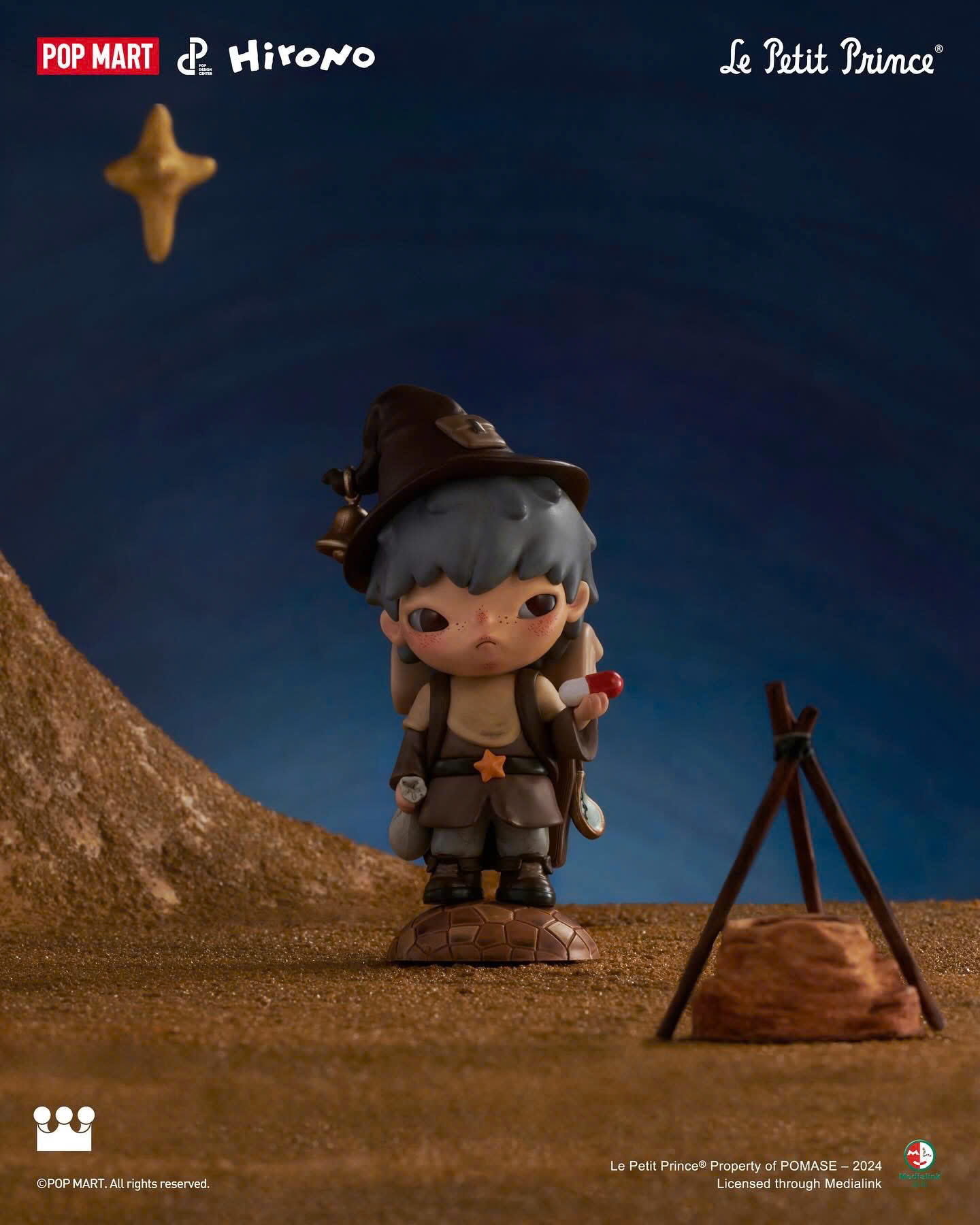 Hirono x Le Petit Prince Series Figure