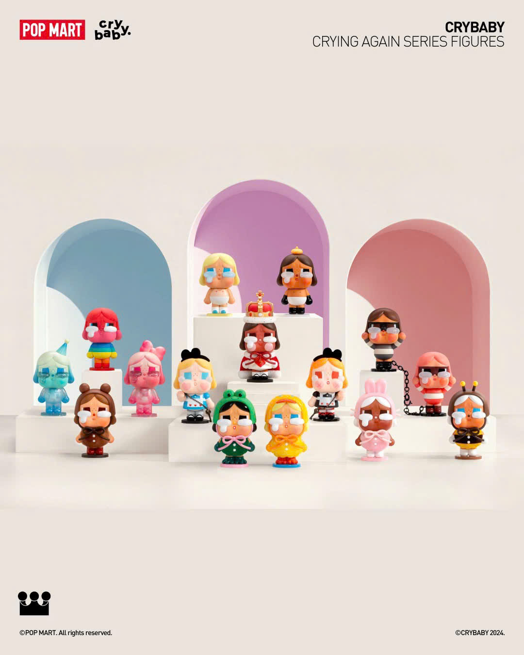 CRYBABY Crying Again Series Figures