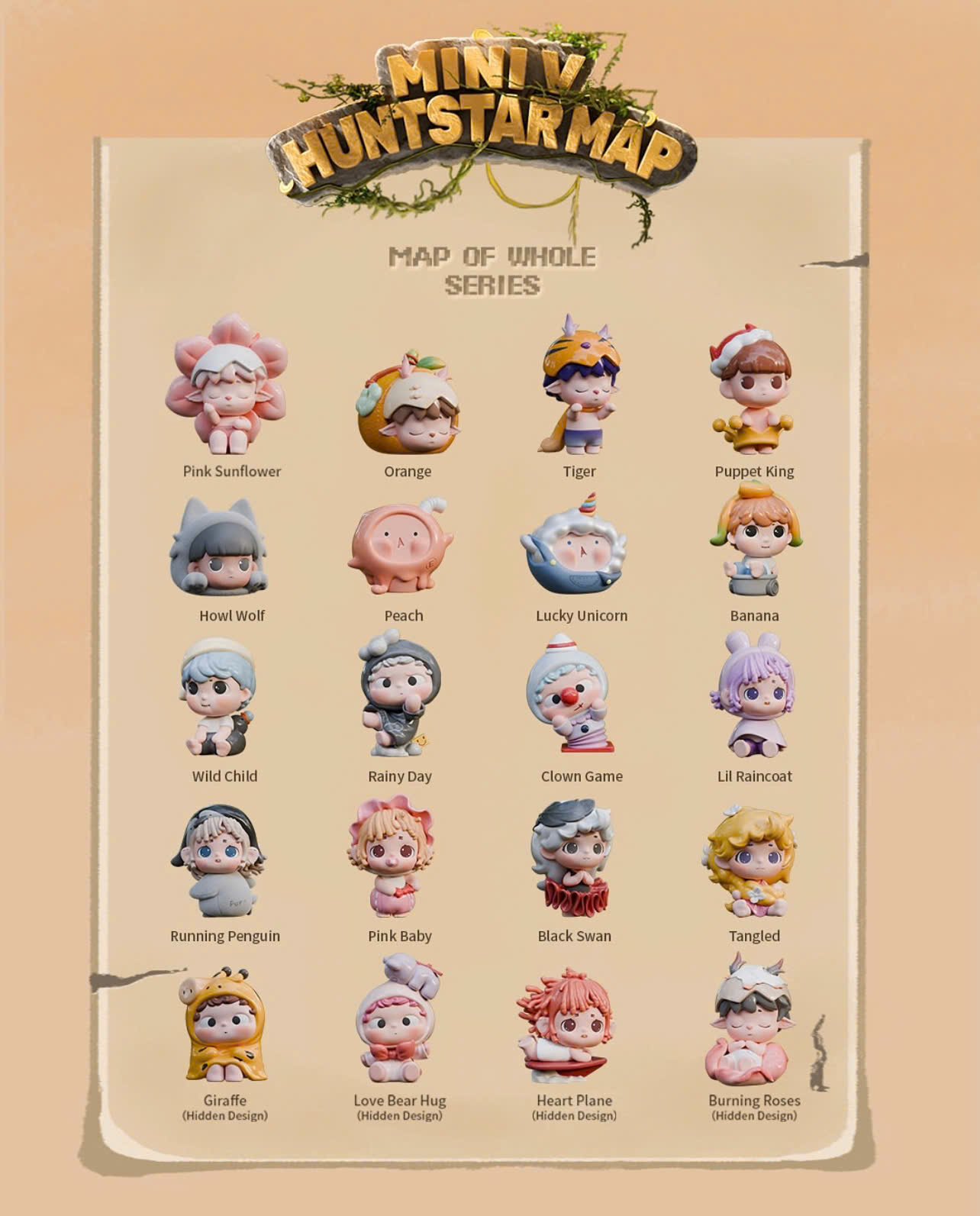 Heyone MINI-HUNT STAR MAP
