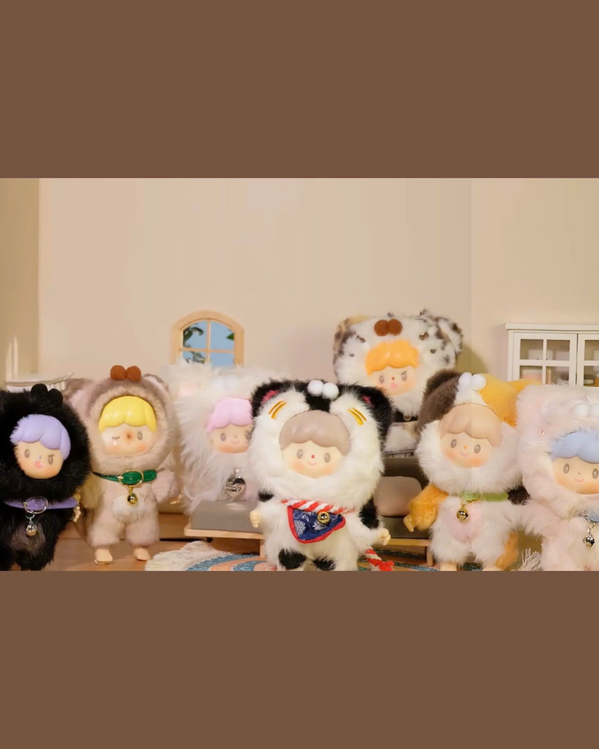 zZoton My Little Cat Plush Series Blind Box