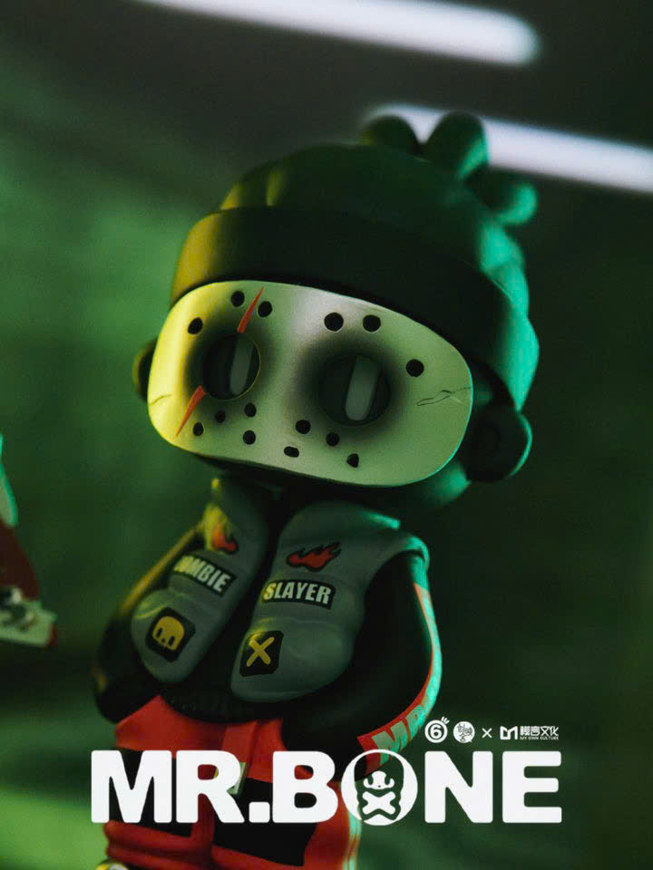 Mr.Bone The Wild One + The Wild Dog Blind Box Series - Set of