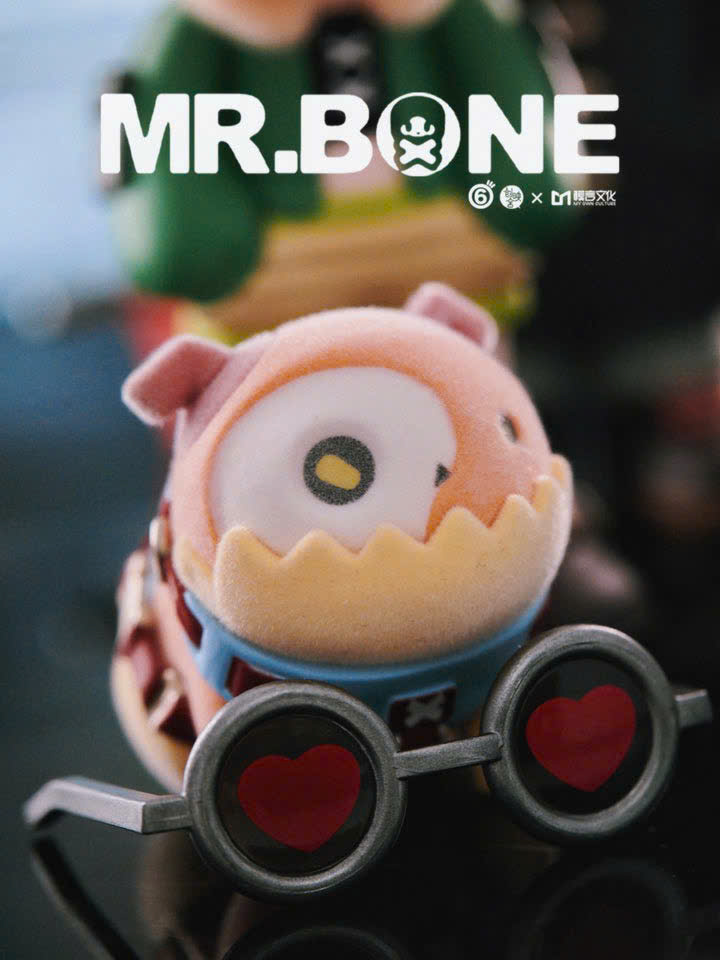 Mr.Bone The Wild One + The Wild Dog Blind Box Series - Set of