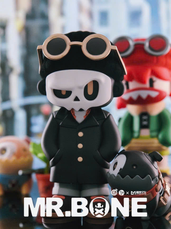 Mr.Bone The Wild One + The Wild Dog Blind Box Series - Set of