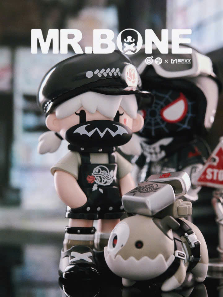 Mr.Bone The Wild One + The Wild Dog Blind Box Series - Set of