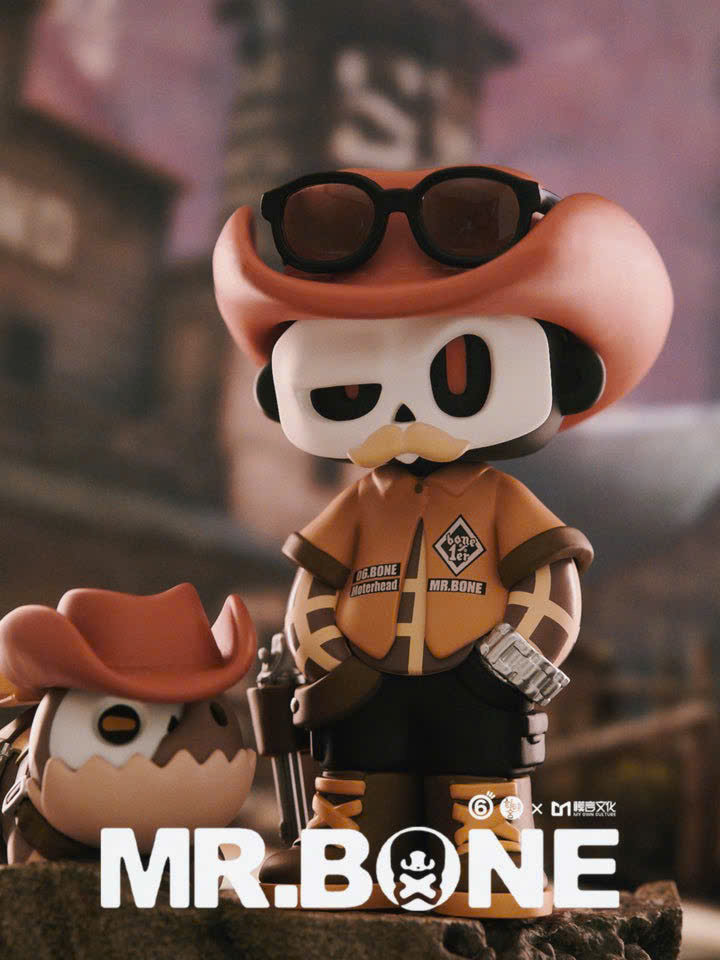 Mr.Bone The Wild One + The Wild Dog Blind Box Series - Set of