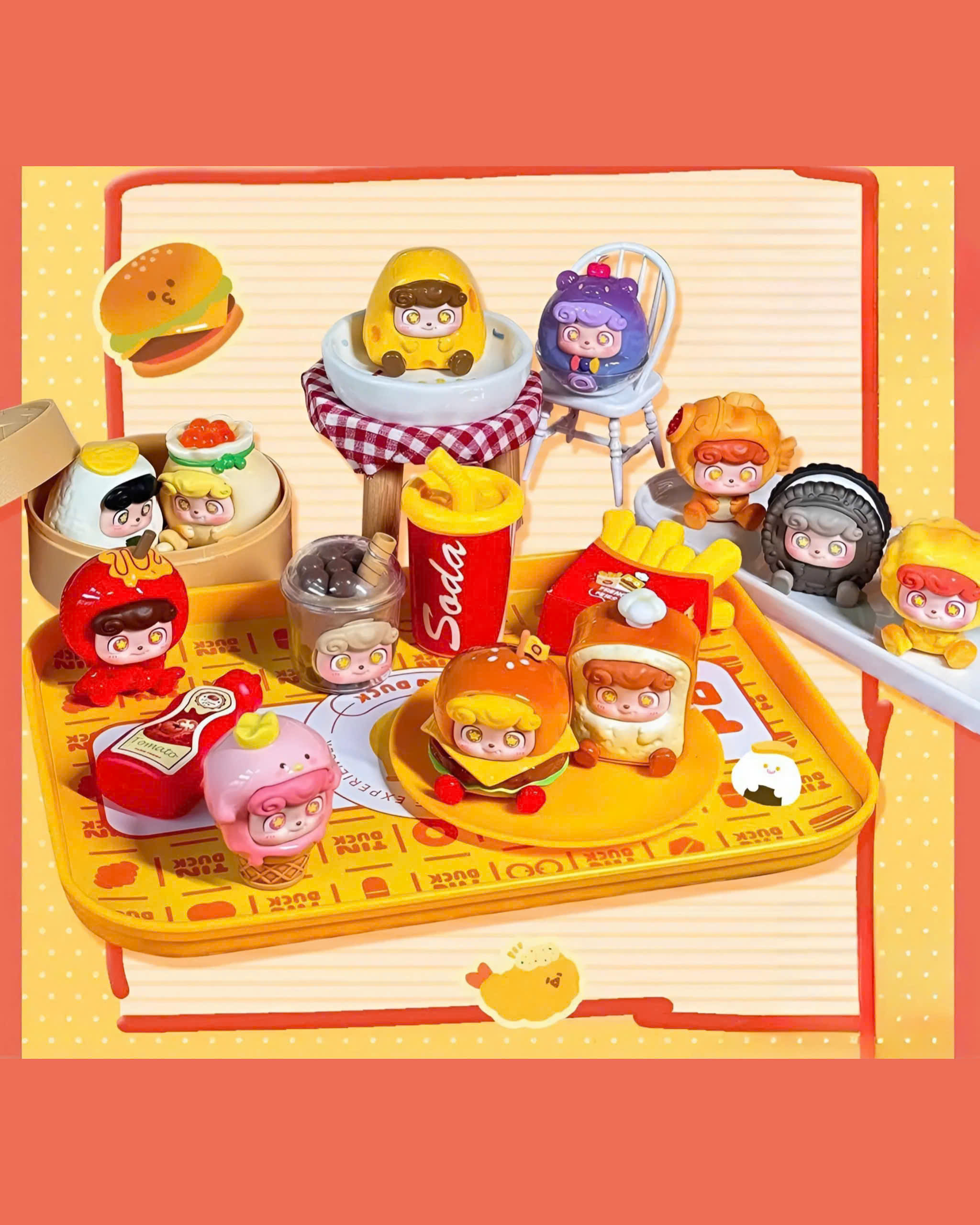 Q.Kid Street Snack Mini Series Blind Box