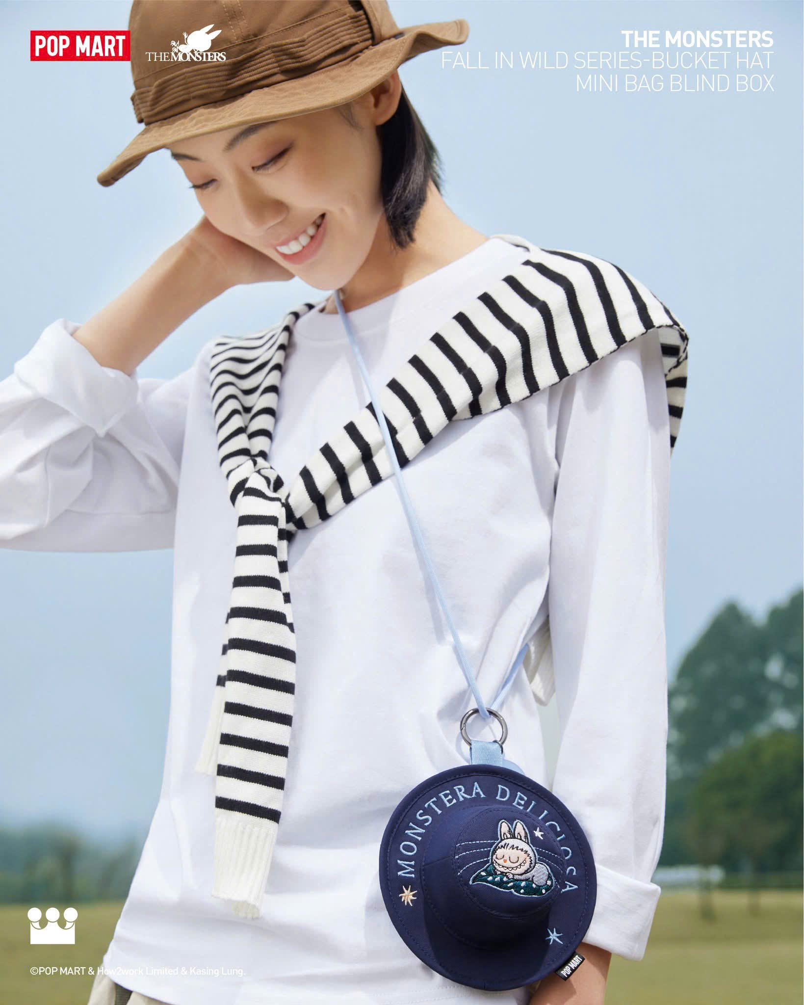 THE MONSTERS FALL IN WILD Series - Bucket Hat Bag