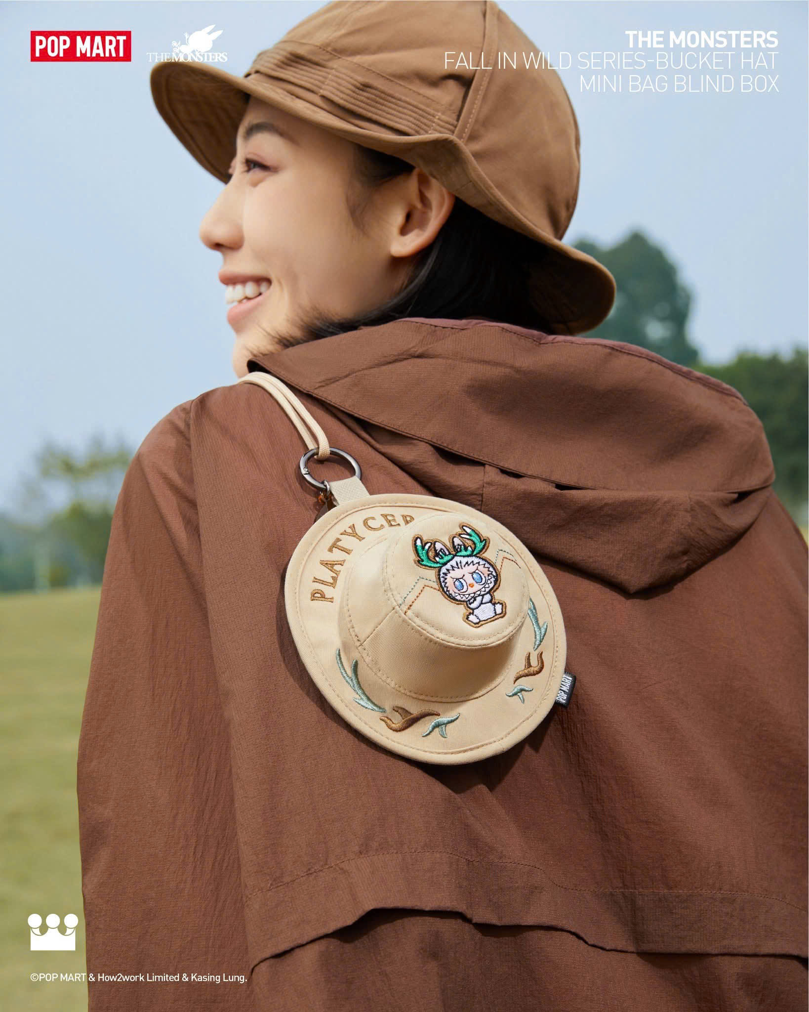 THE MONSTERS FALL IN WILD Series - Bucket Hat Bag