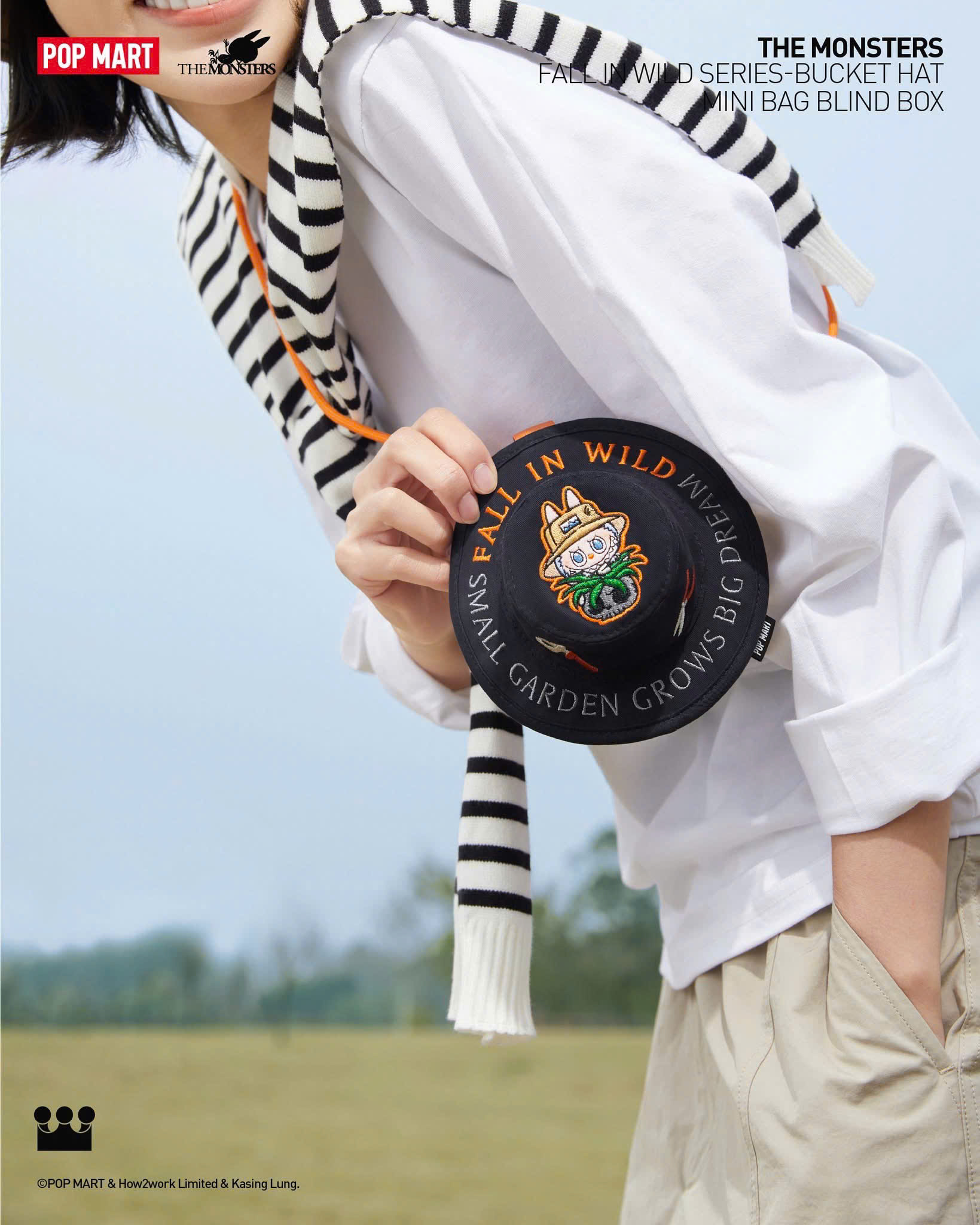 THE MONSTERS FALL IN WILD Series - Bucket Hat Bag