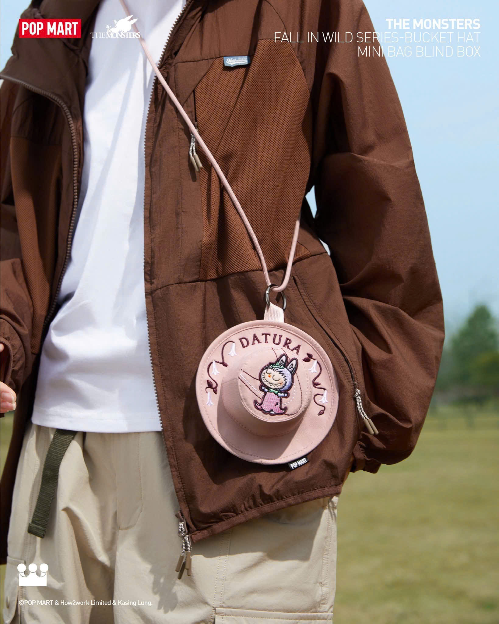 THE MONSTERS FALL IN WILD Series - Bucket Hat Bag