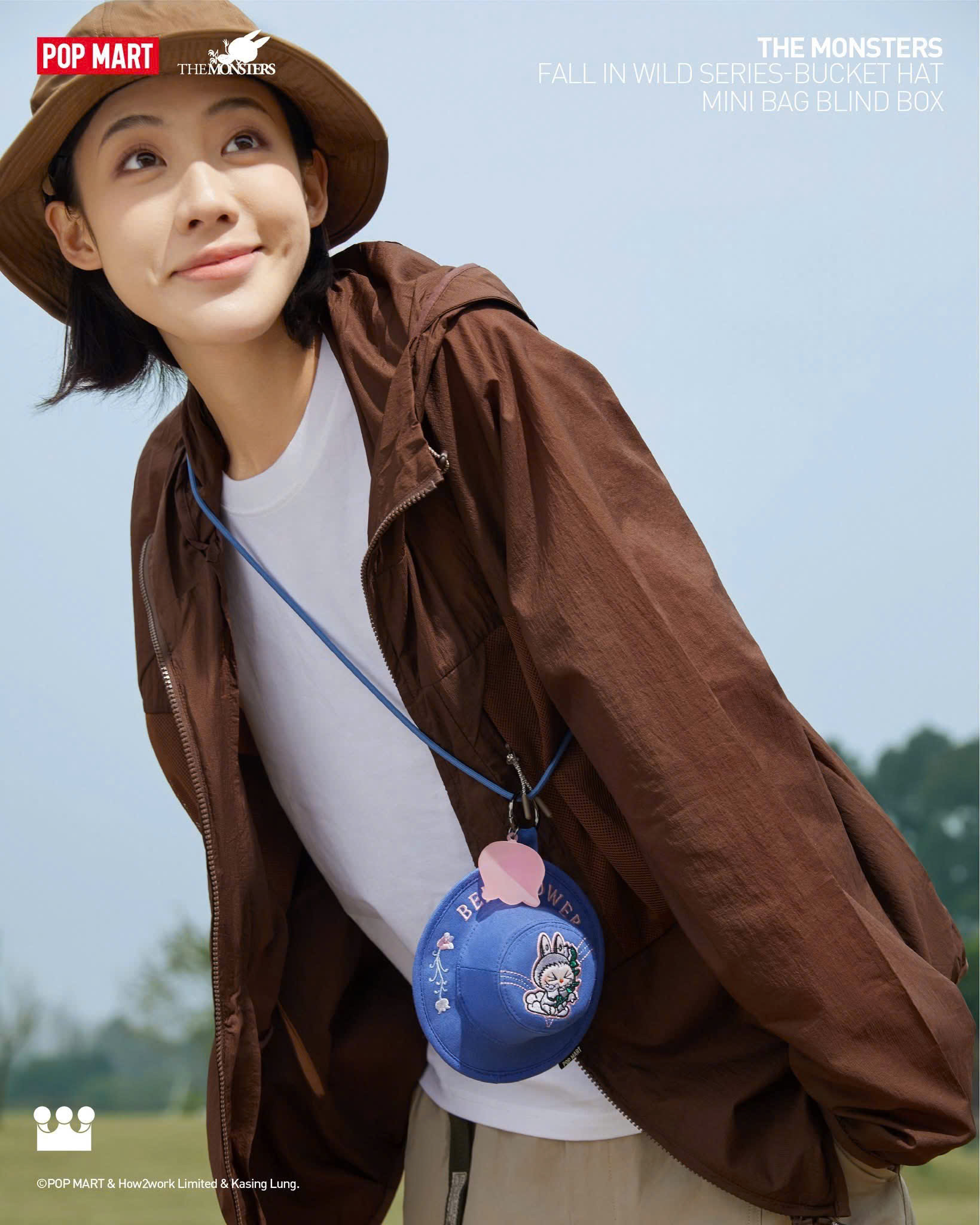 THE MONSTERS FALL IN WILD Series - Bucket Hat Bag