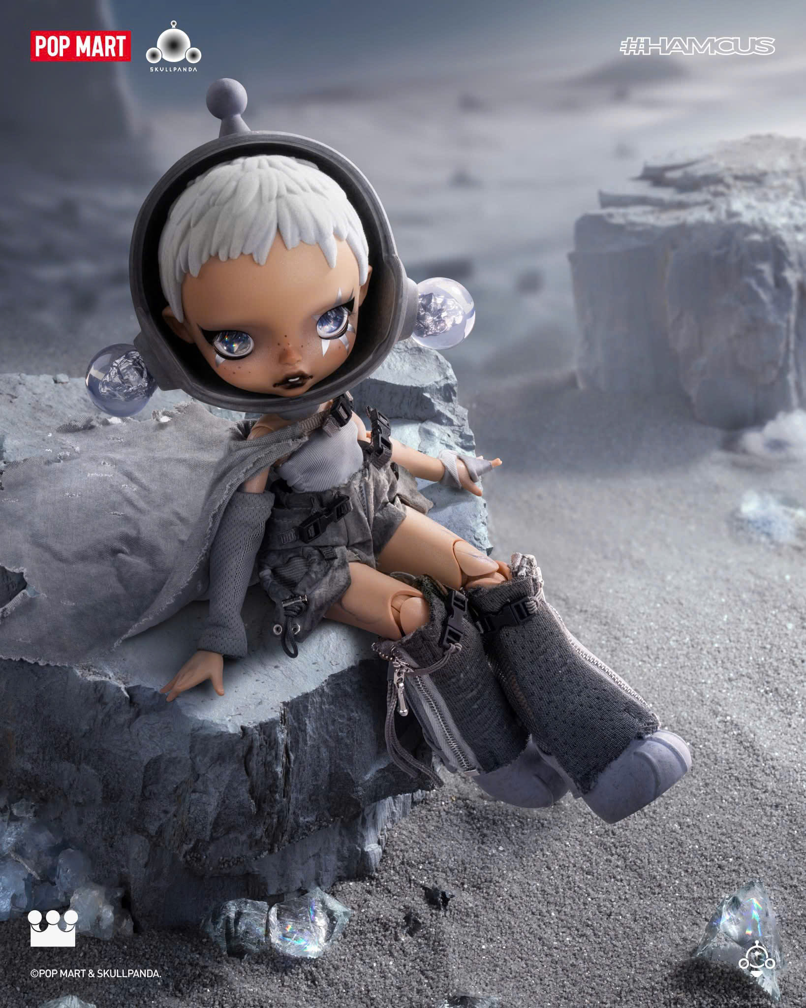 SKULLPANDA × HAMCUS 1/6 Action Figure