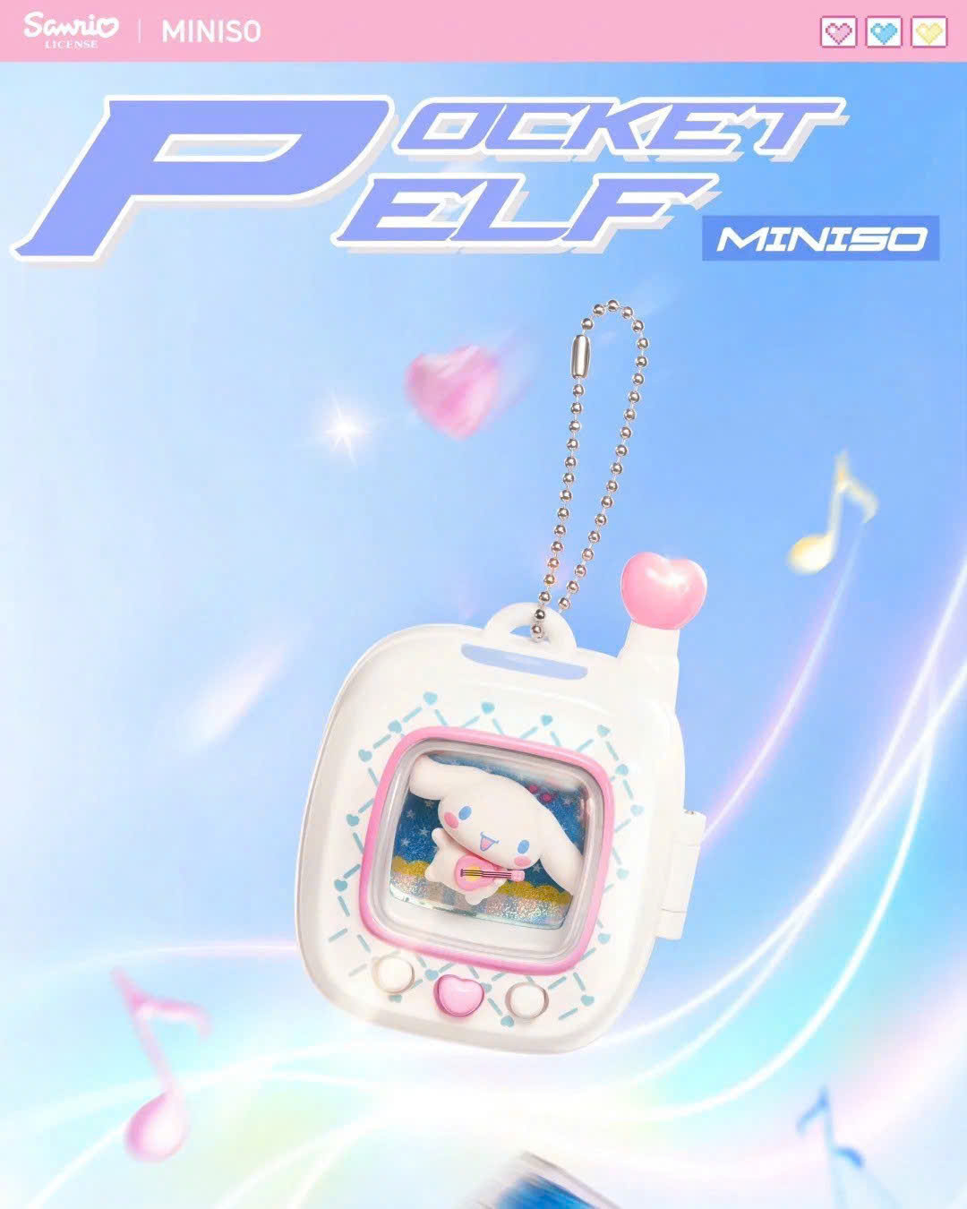 Miniso Sanrio Character Pocket Elf Series Pendant