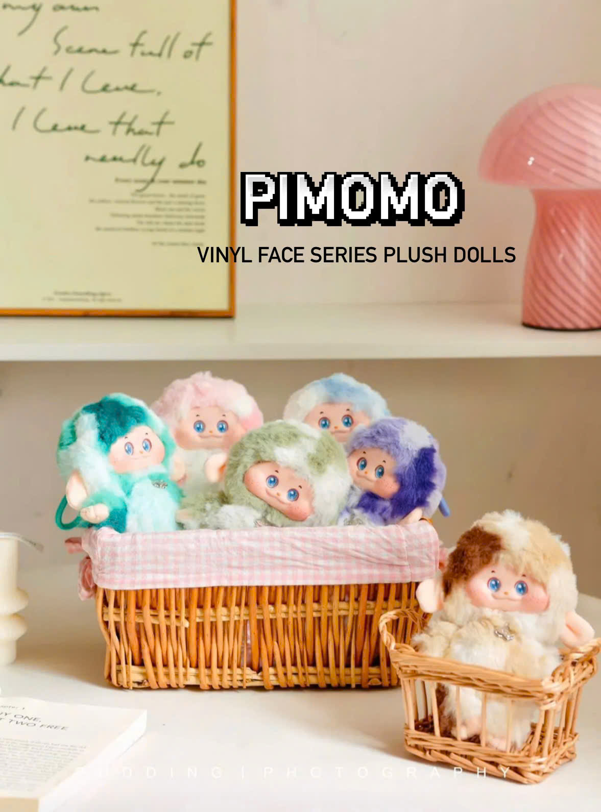 PIMOMO Vinyl Face Series Plush Dolls