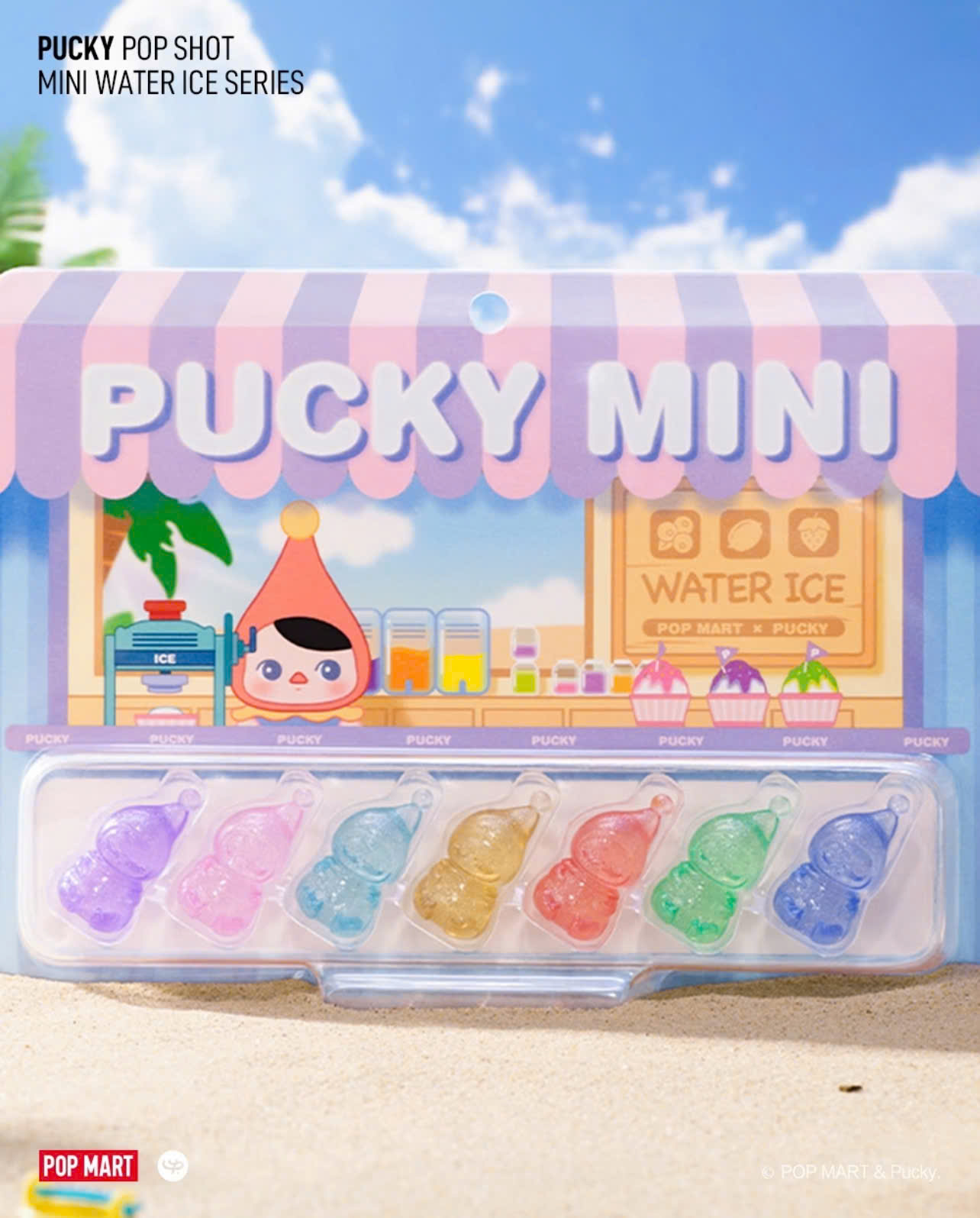 POPSHOT PUCKY  MINI Water Ice Figure Series