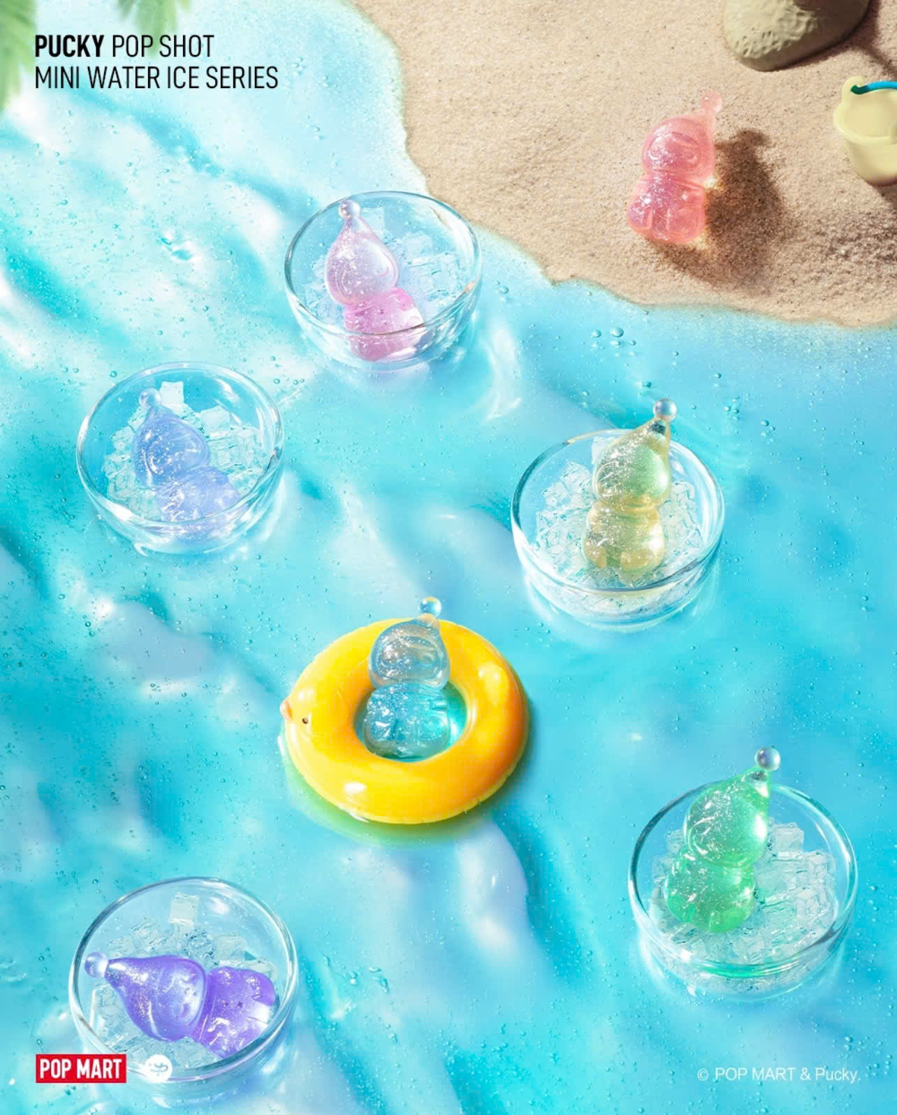 POPSHOT PUCKY  MINI Water Ice Figure Series