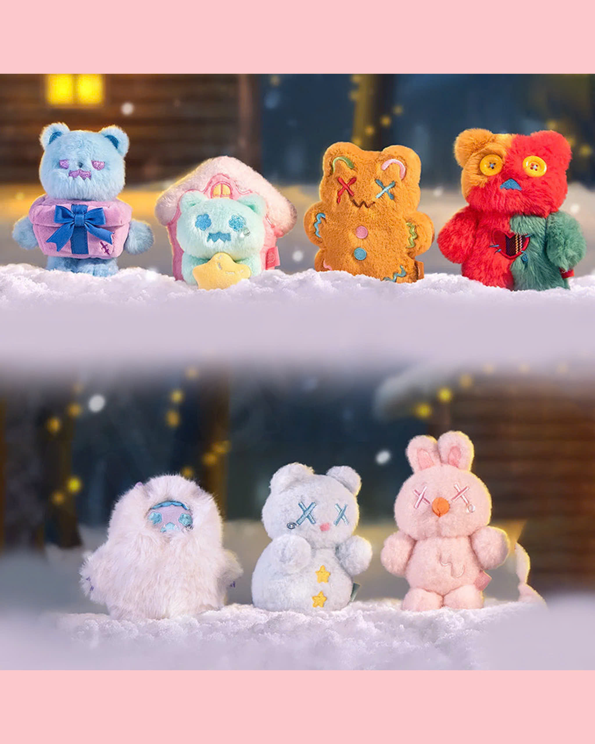 Shinwoo Warm Bear Hug Plush Blind Box Series