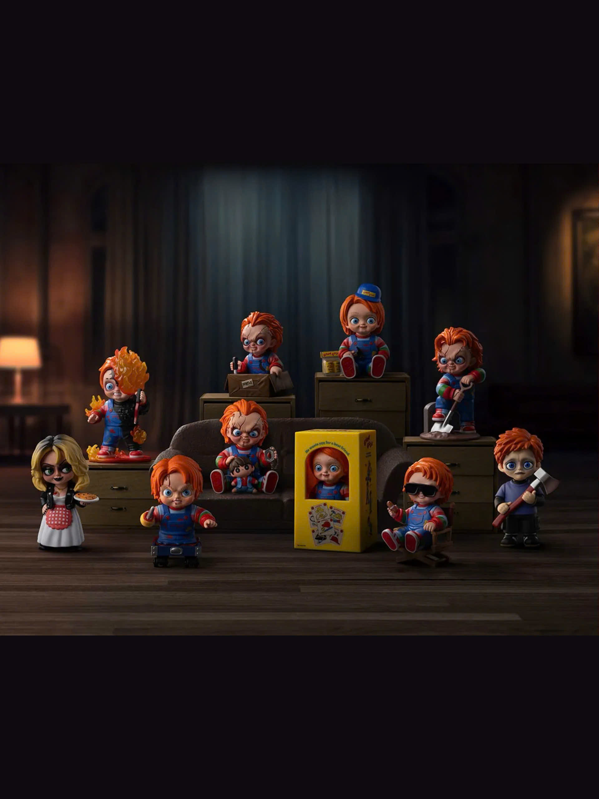 Chucky Franchise Series Figures Blind Box