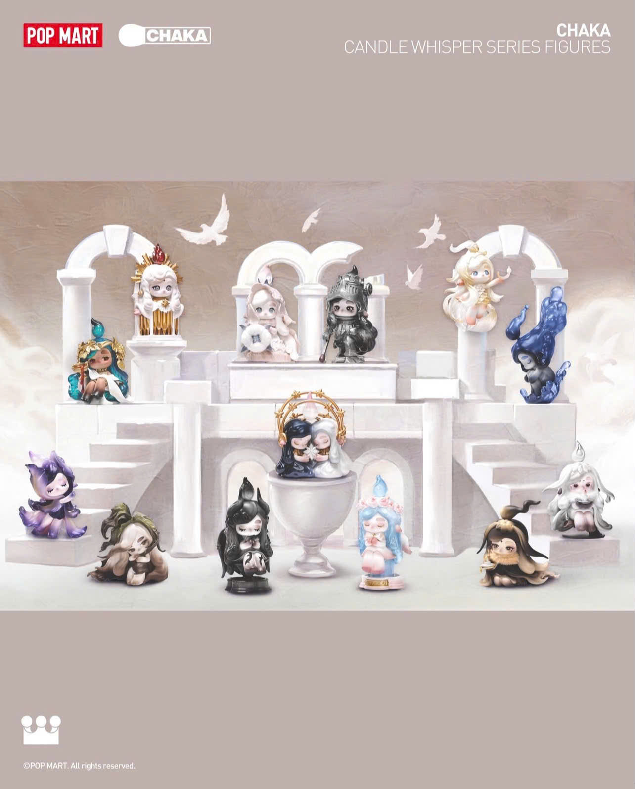 CHAKA Candle Whisper Series Figures