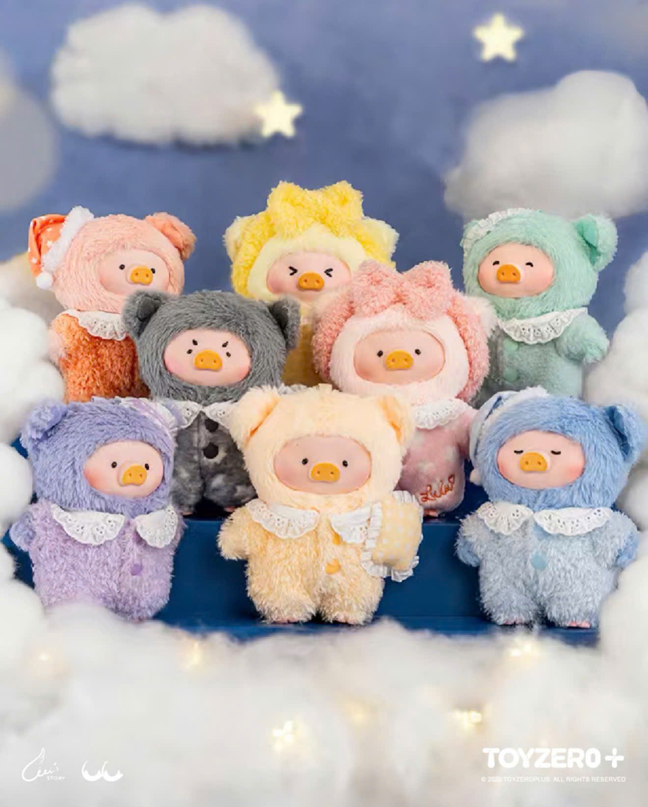 [Pre-order] LuLu the Piggy – Dreaming Wonderland Series PVC Plush Keychain Blindbox