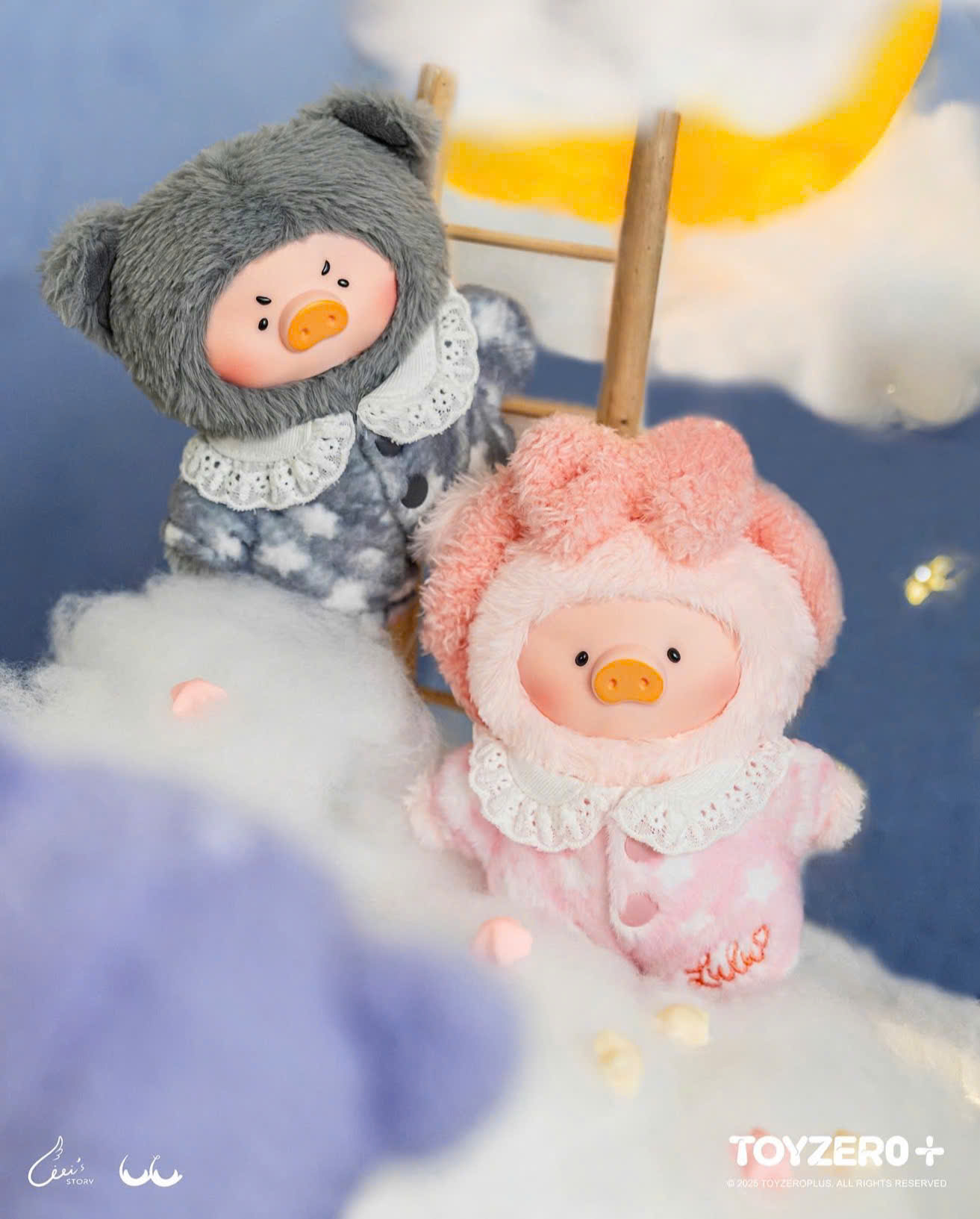 [Pre-order] LuLu the Piggy – Dreaming Wonderland Series PVC Plush Keychain Blindbox