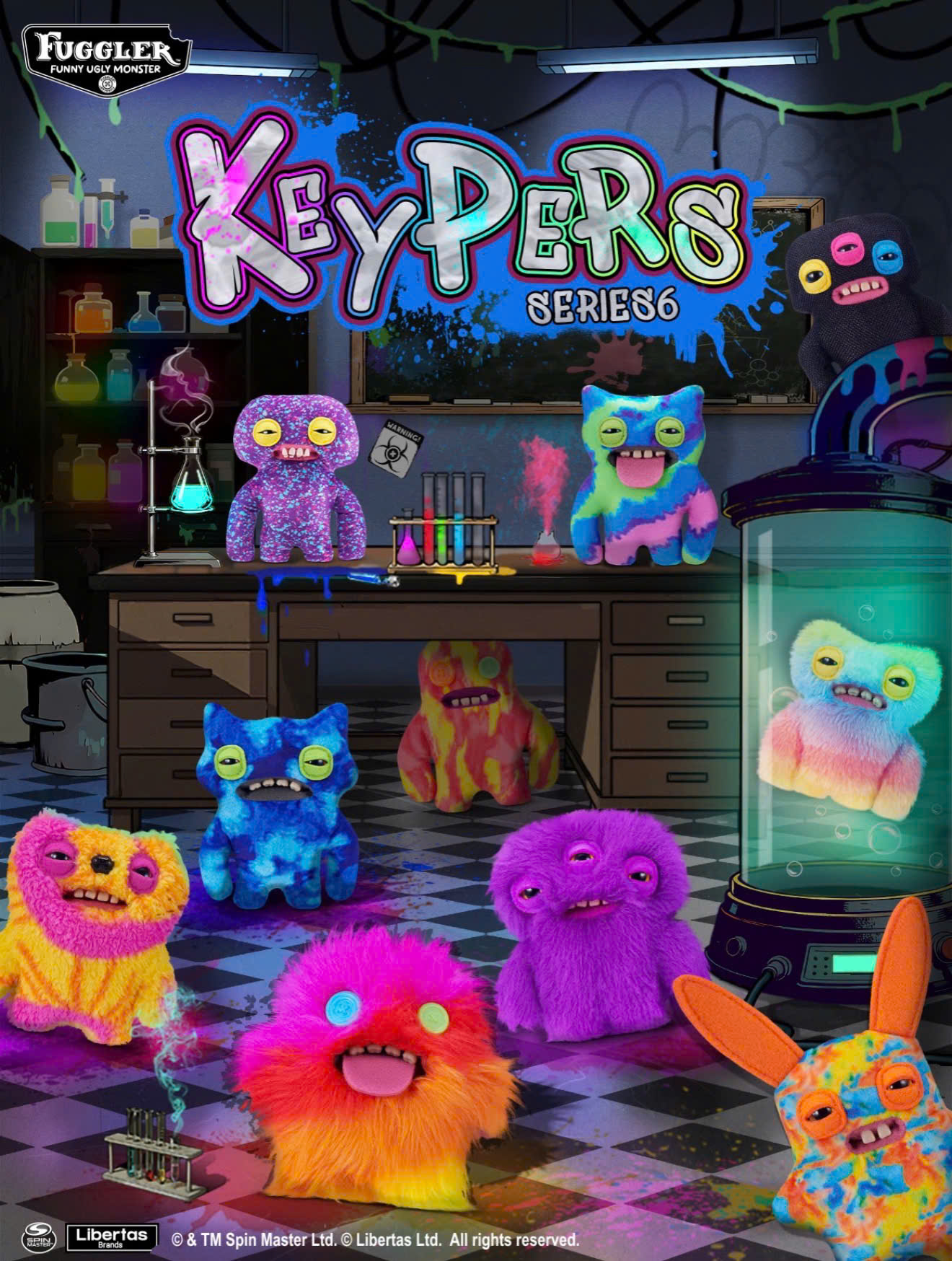 Fuggler Keyring Series 6 (RANDOM)