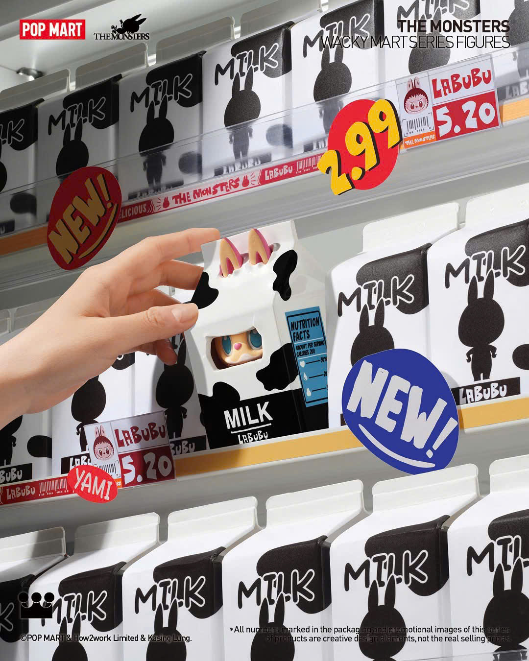 THE MONSTERS Wacky Mart Series Figures