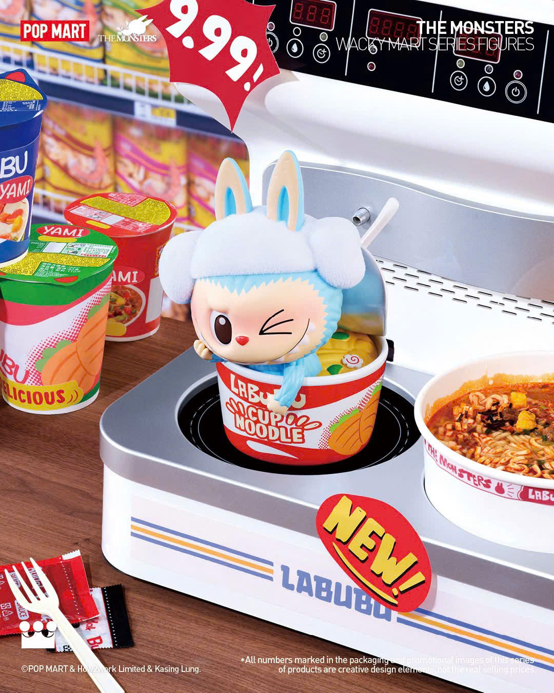 THE MONSTERS Wacky Mart Series Figures