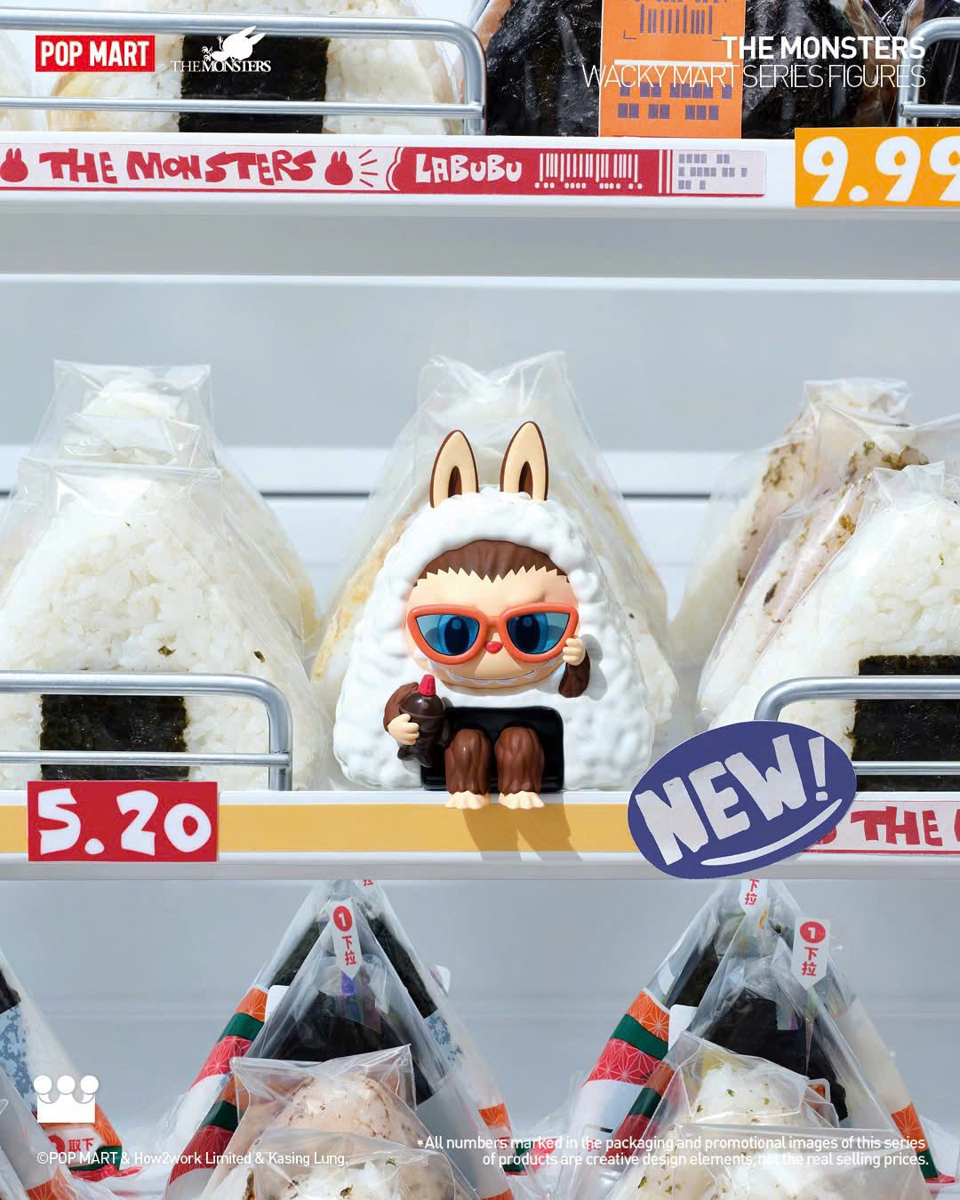 THE MONSTERS Wacky Mart Series Figures