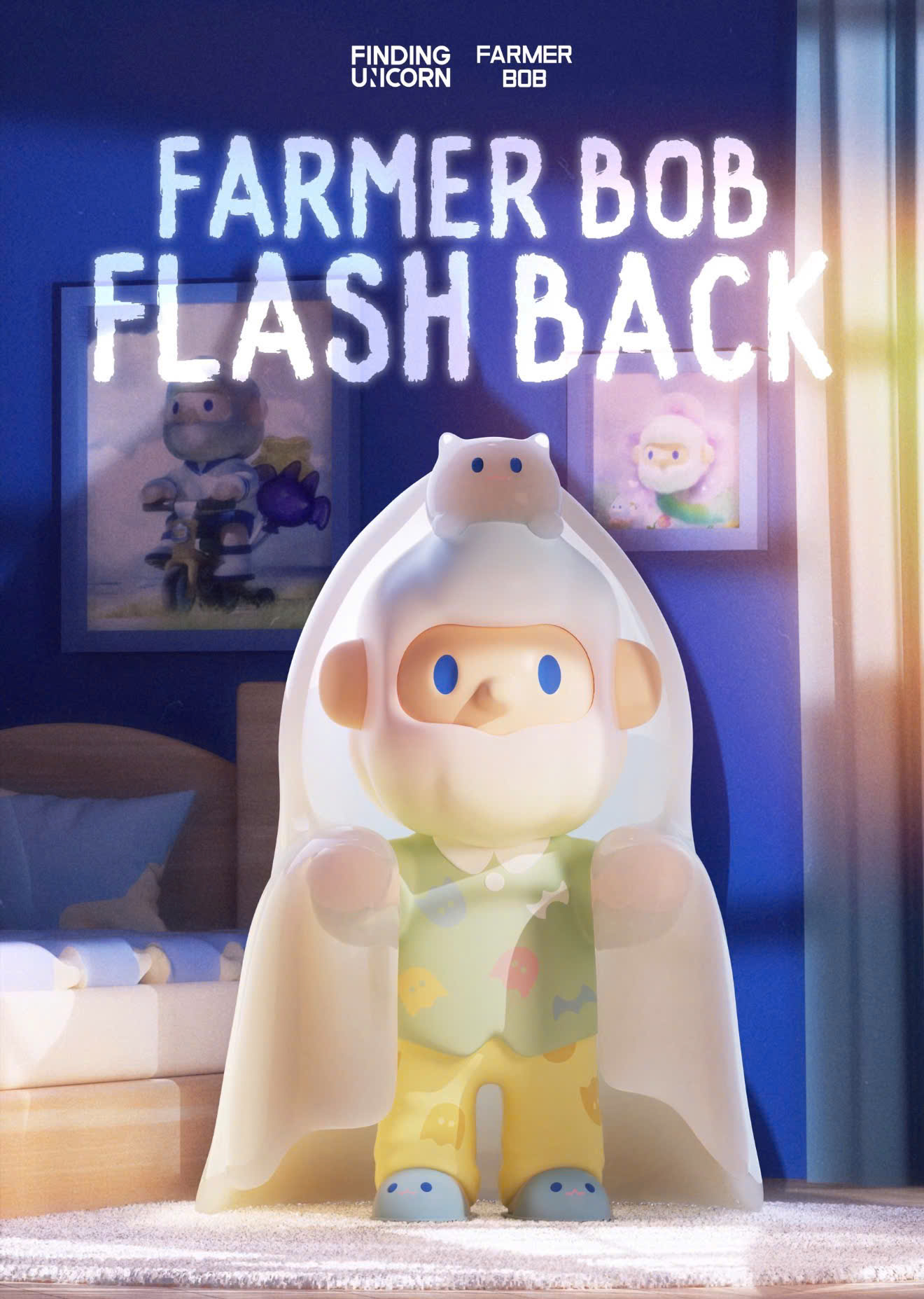 FINDING UNICORN FARMER BOB FLASH BACK  Blind Box Series