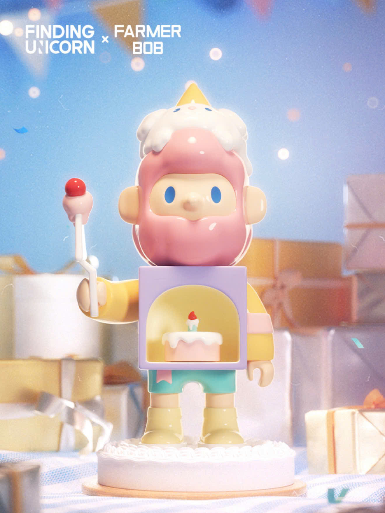 FINDING UNICORN FARMER BOB FLASH BACK  Blind Box Series