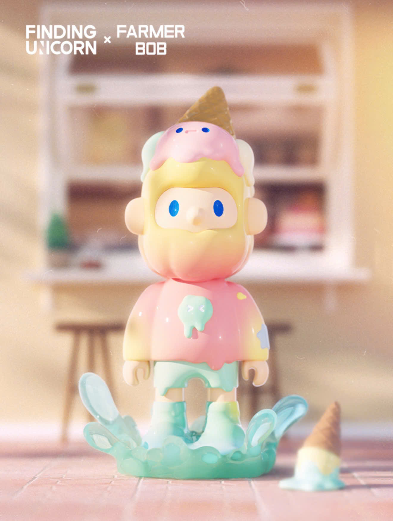 FINDING UNICORN FARMER BOB FLASH BACK  Blind Box Series