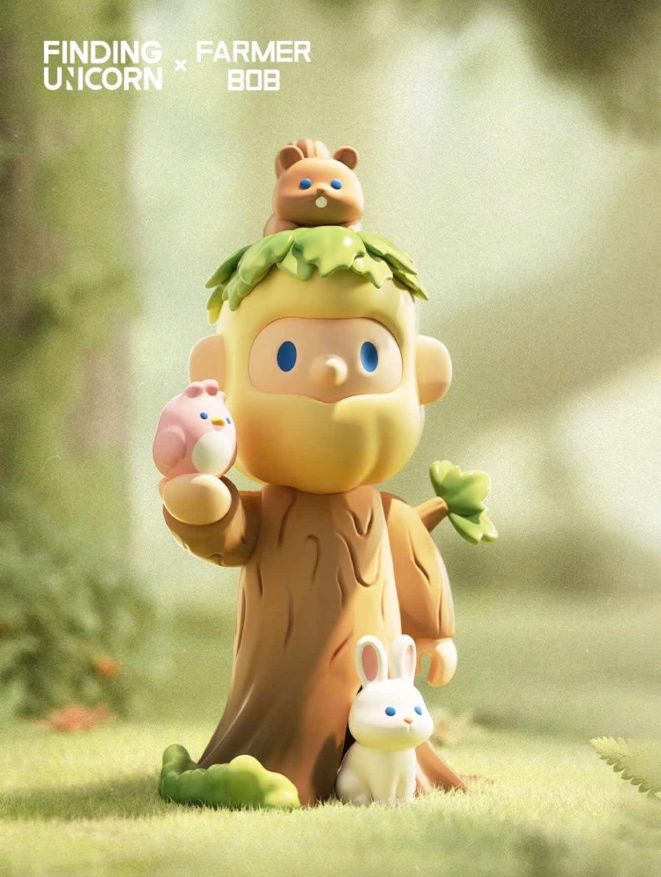 FINDING UNICORN FARMER BOB FLASH BACK  Blind Box Series