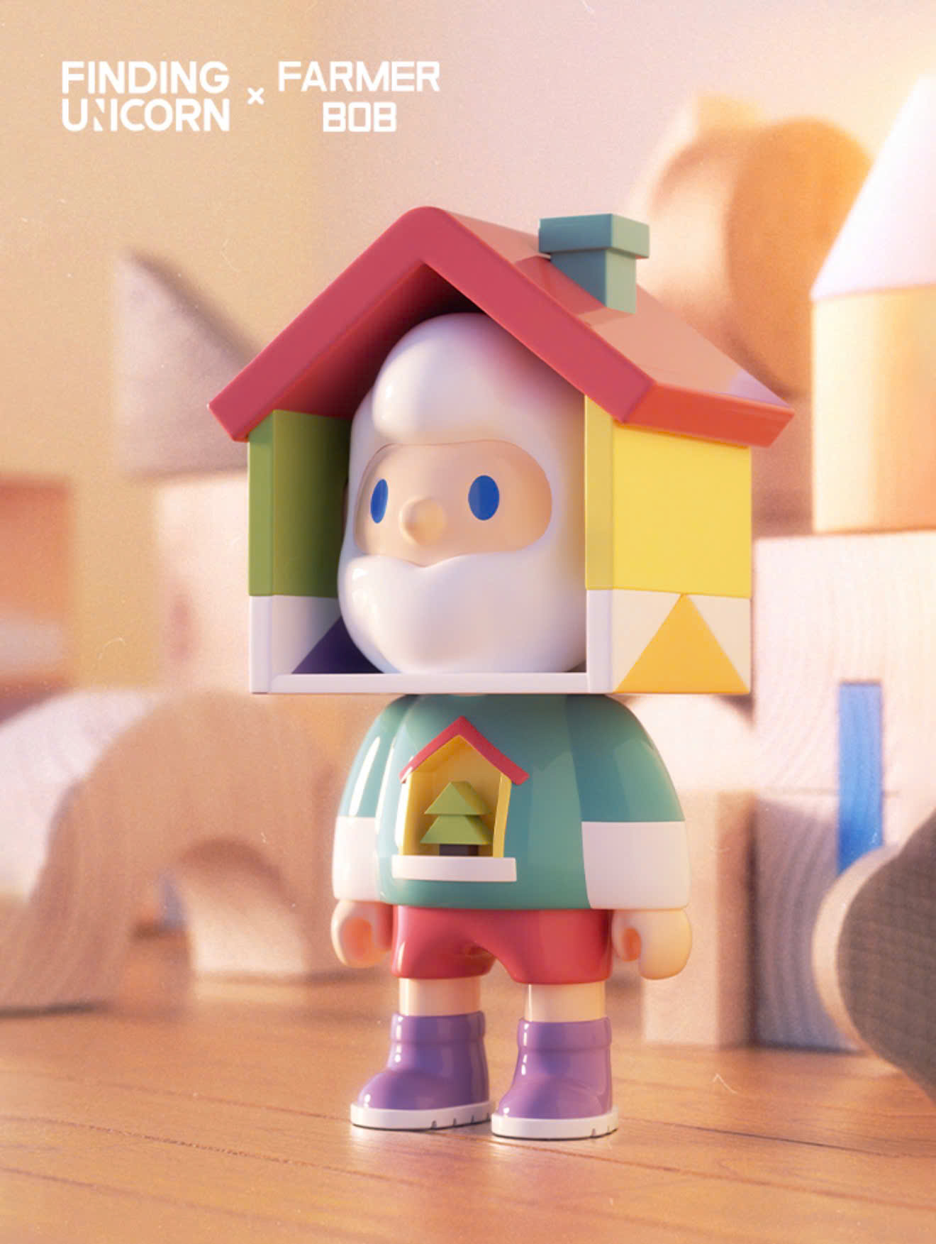 FINDING UNICORN FARMER BOB FLASH BACK  Blind Box Series