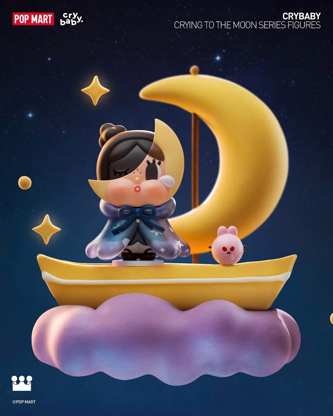 CRYBABY CRYING TO THE MOON SERIES FIGURES