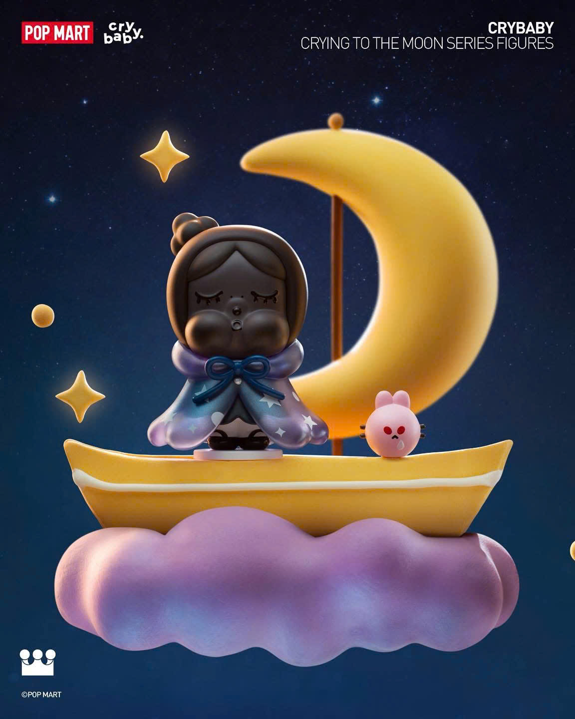 CRYBABY CRYING TO THE MOON SERIES FIGURES