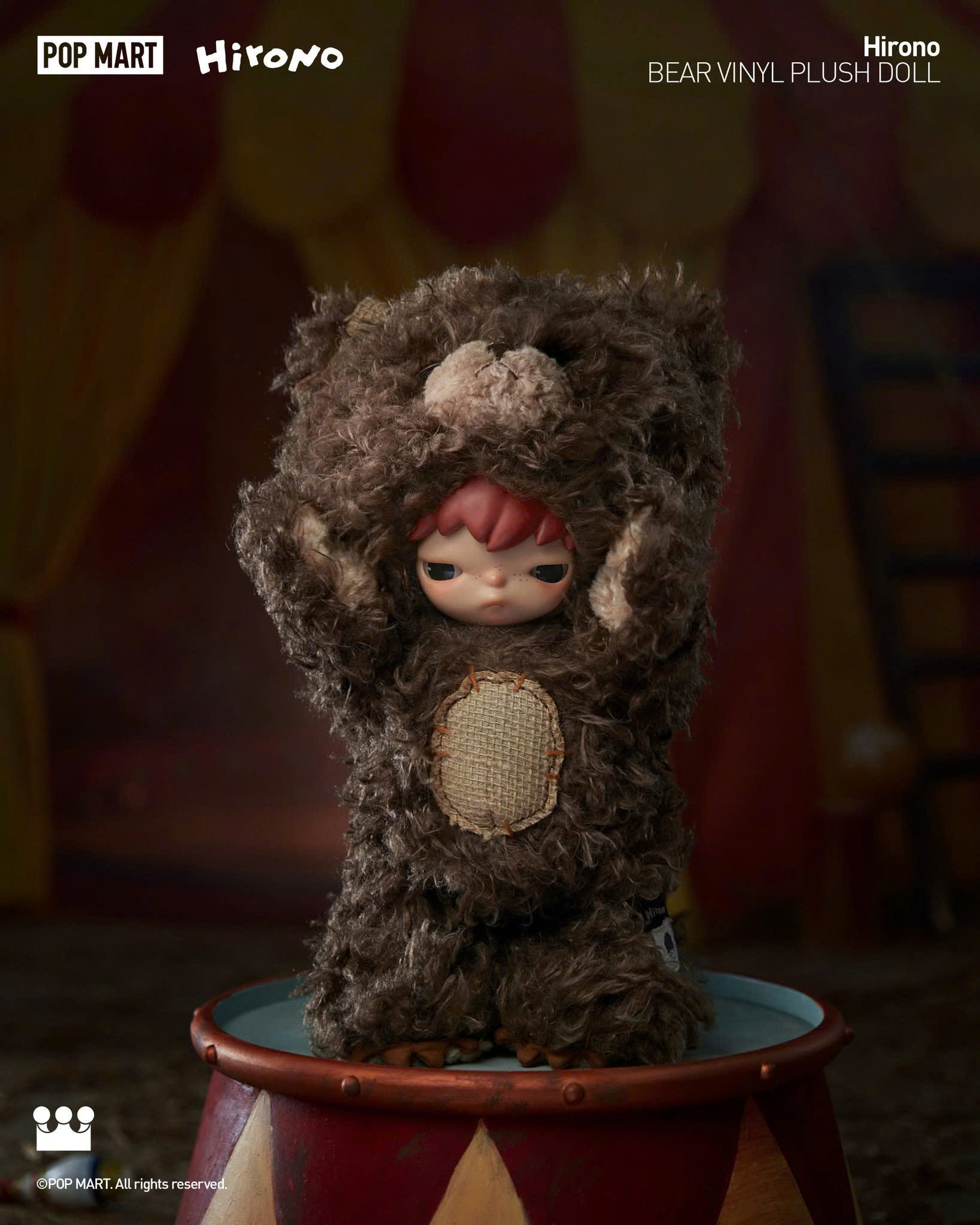 Hirono Bear Vinyl Plush Doll