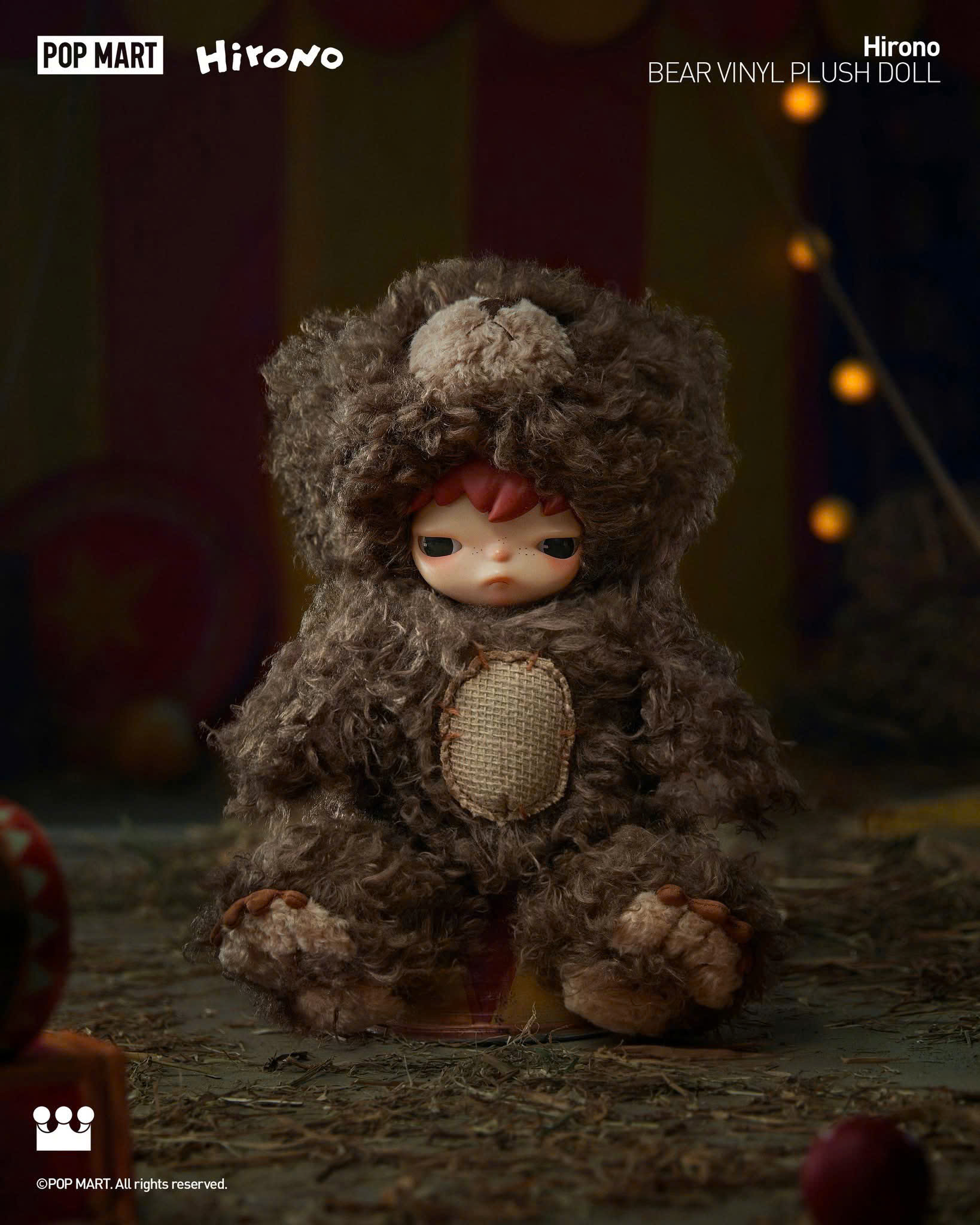 Hirono Bear Vinyl Plush Doll