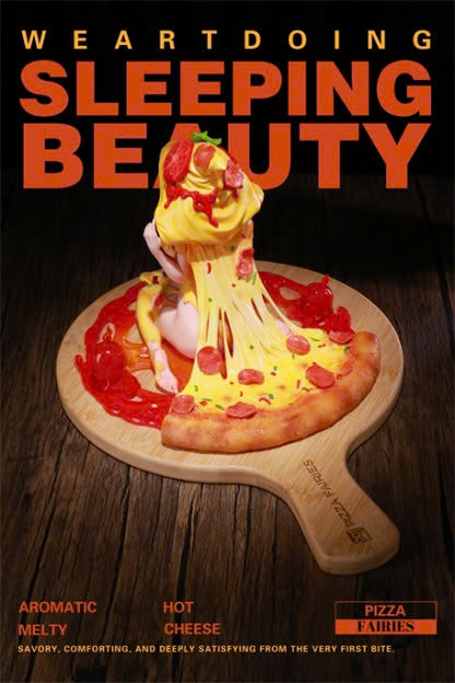 [Pre-order] Sleeping Beauty-Pizza Fairies-Cheese Supreme