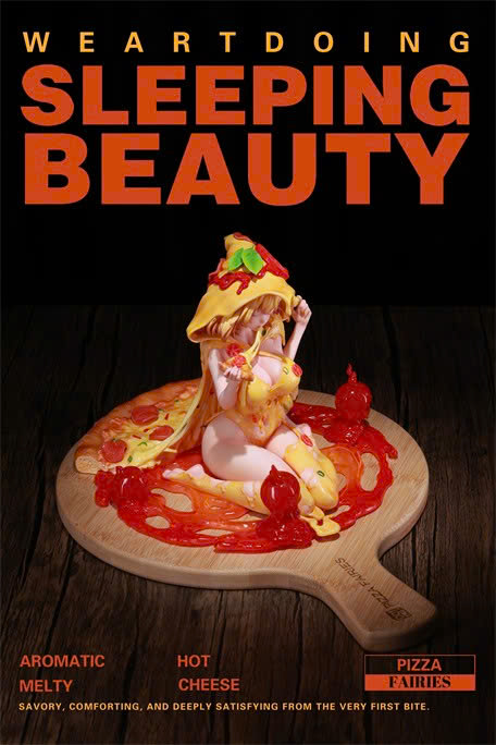 [Pre-order] Sleeping Beauty-Pizza Fairies-Cheese Supreme