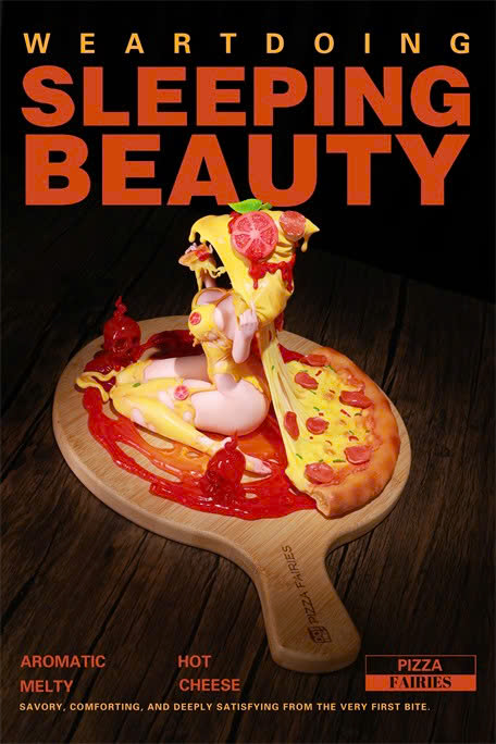 [Pre-order] Sleeping Beauty-Pizza Fairies-Cheese Supreme
