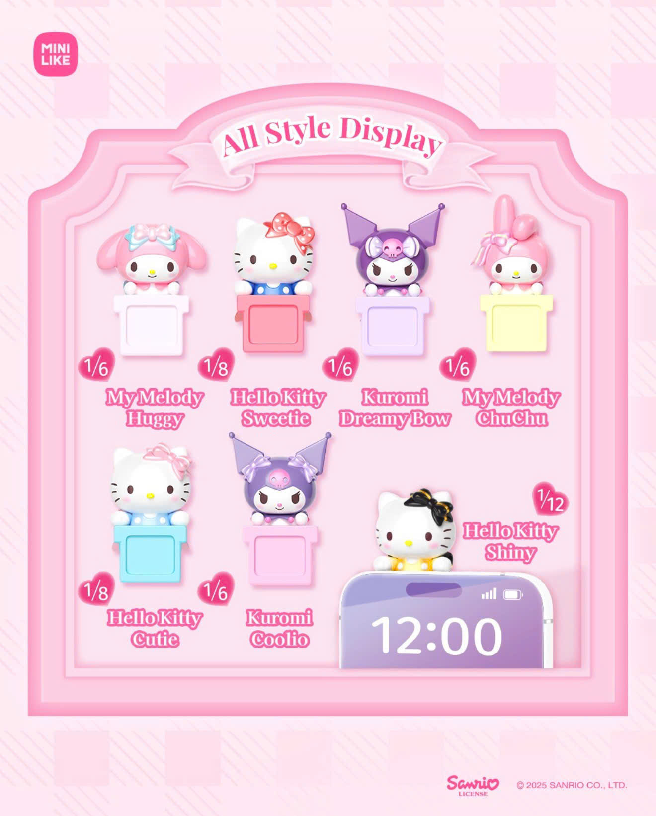 Sanrio characters - Bow Sweet Hearts Blind Box Series