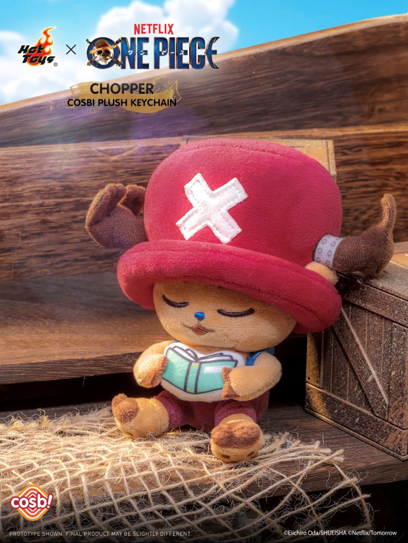 One Piece Chopper Cosbi Plush Keychain Collection