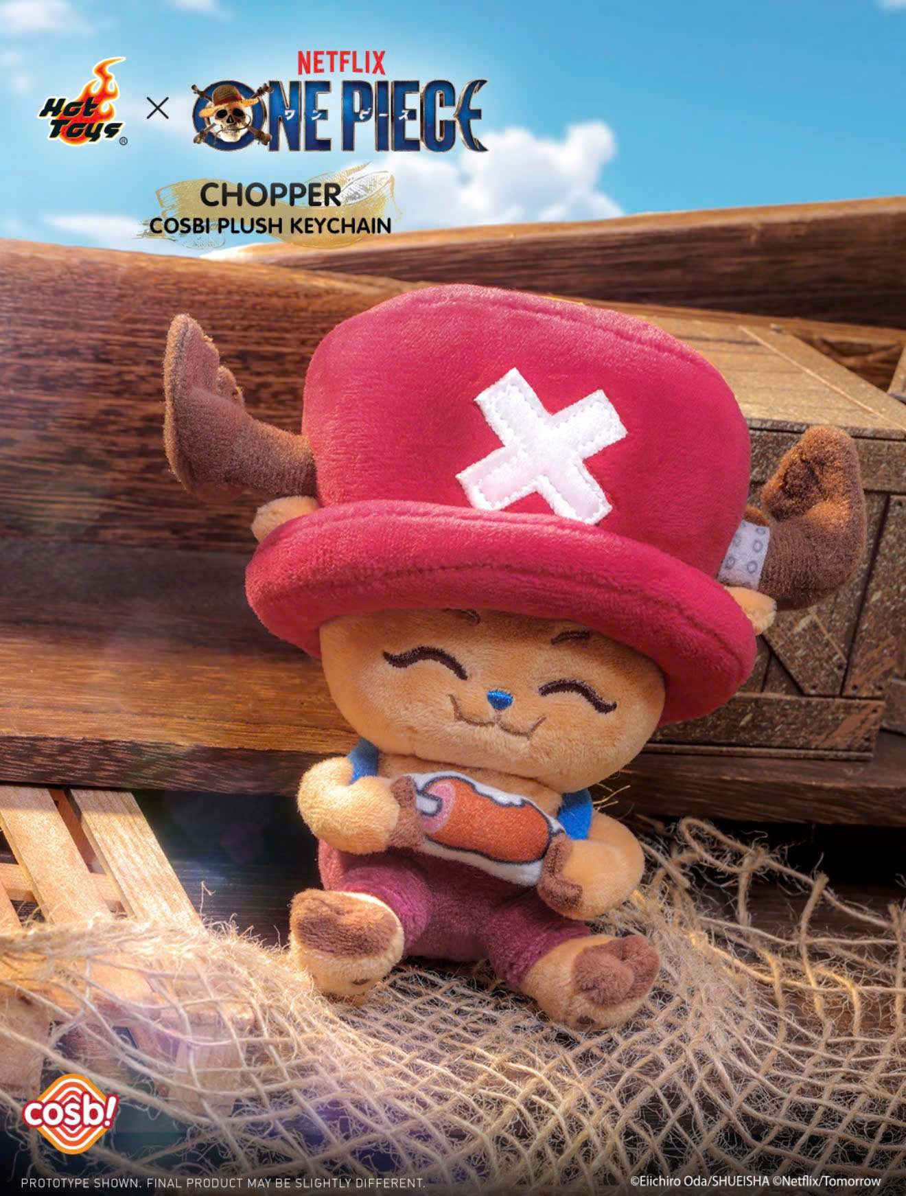 One Piece Chopper Cosbi Plush Keychain Collection