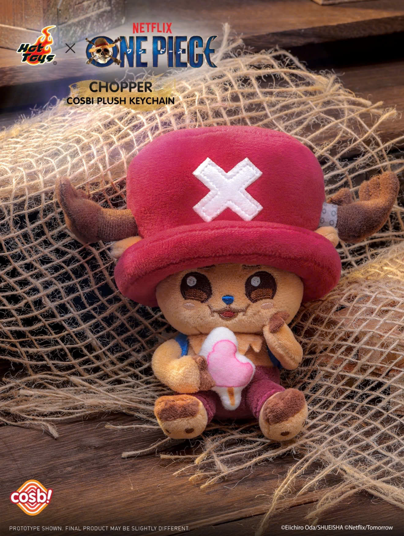 One Piece Chopper Cosbi Plush Keychain Collection