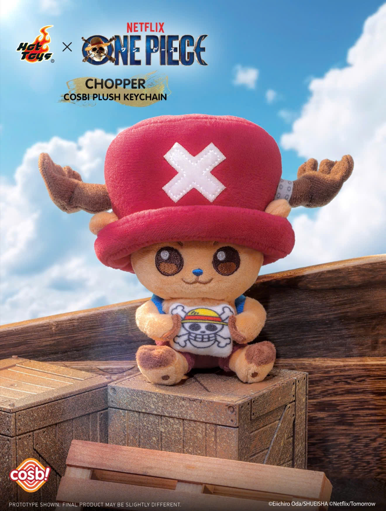 One Piece Chopper Cosbi Plush Keychain Collection